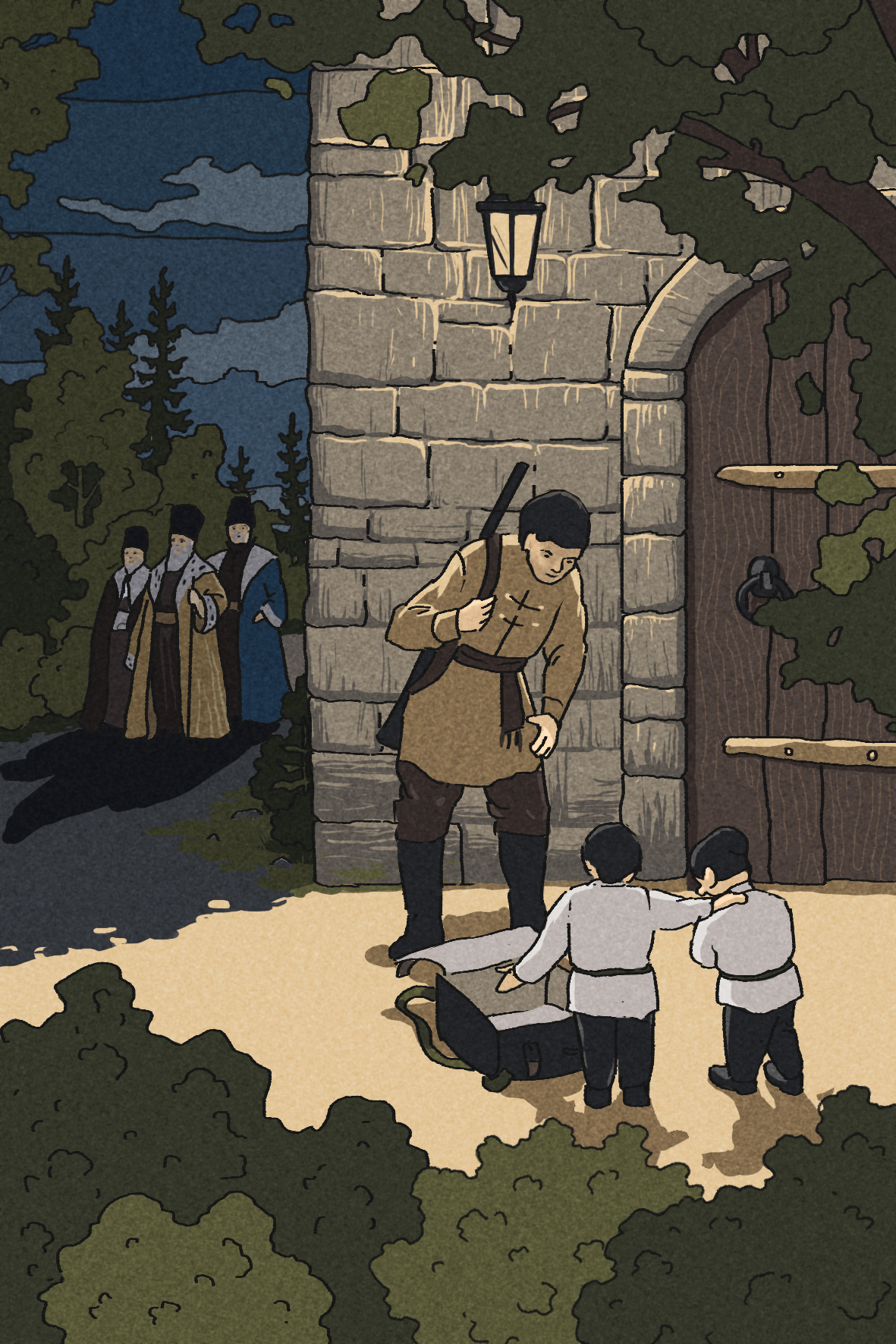 Иллюстрации к сказкам — Изображение №2 — Иллюстрация на Dprofile