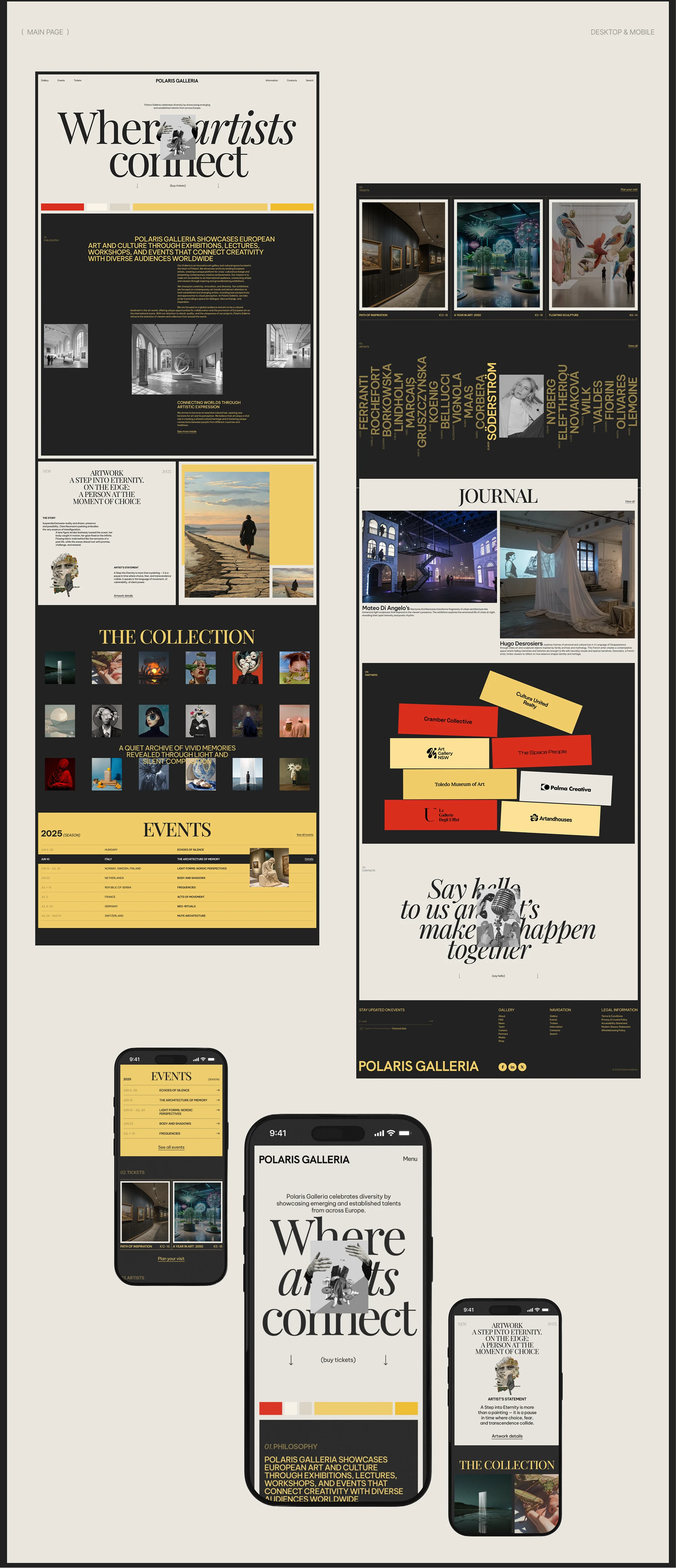 POLARIS GALLERIA — Изображение №3 — Интерфейсы на Dprofile