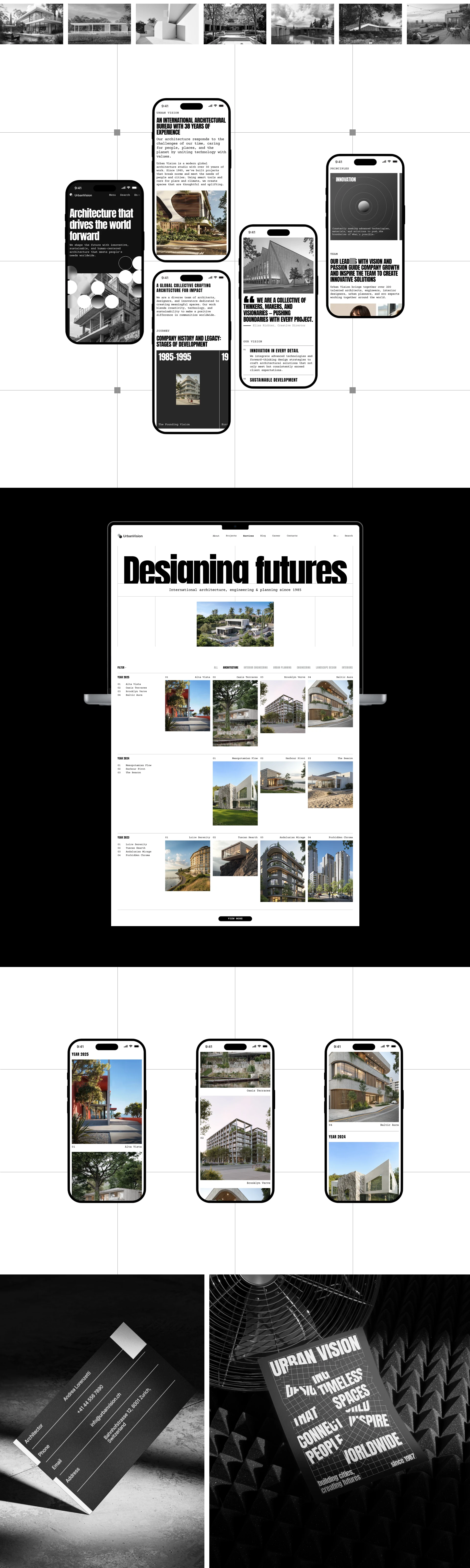 Urban Vision | Corporate Website — Изображение №7 — Интерфейсы на Dprofile