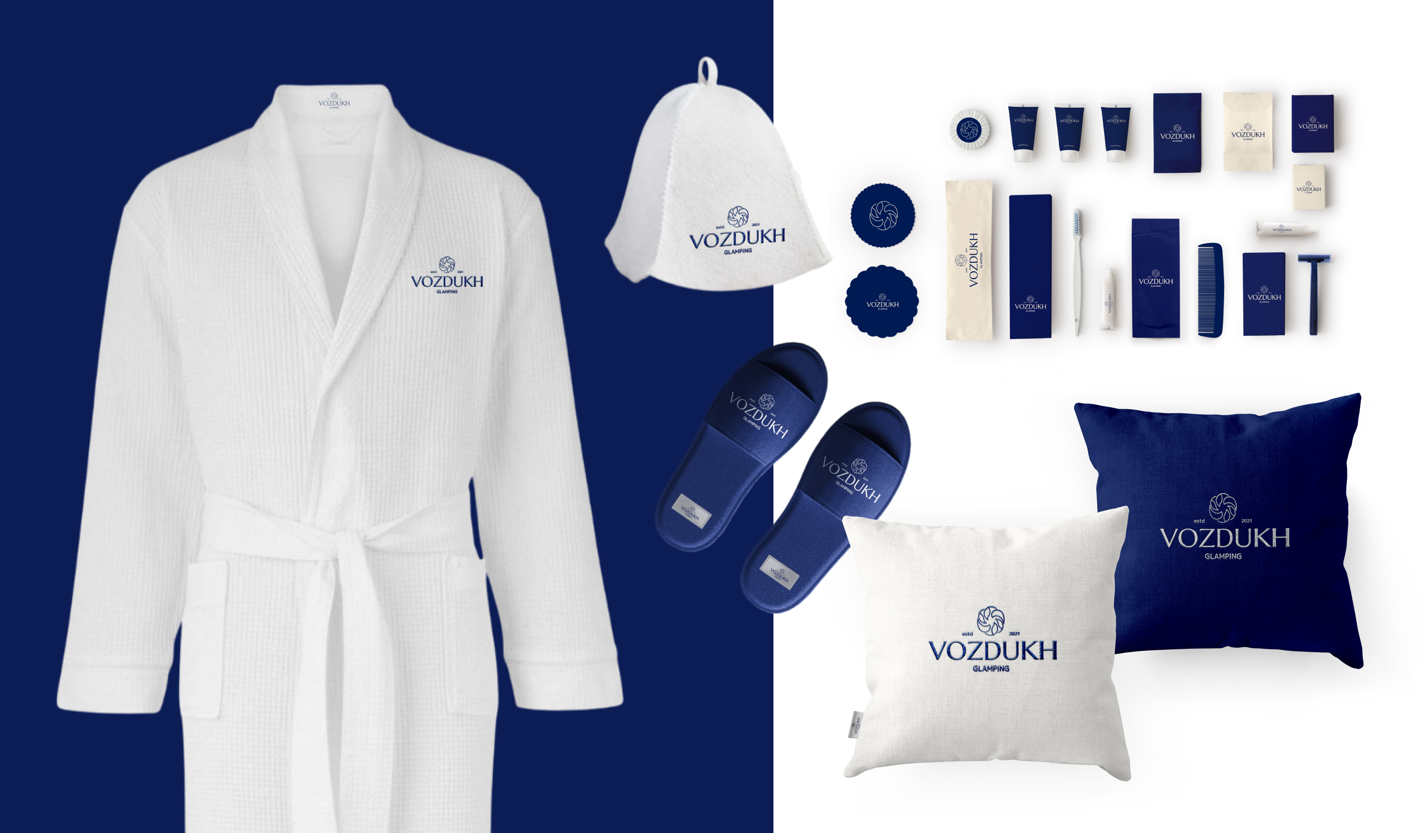 Дизайн-проект глэмпинга «VOZDUKH» — Изображение №9 — Брендинг на Dprofile