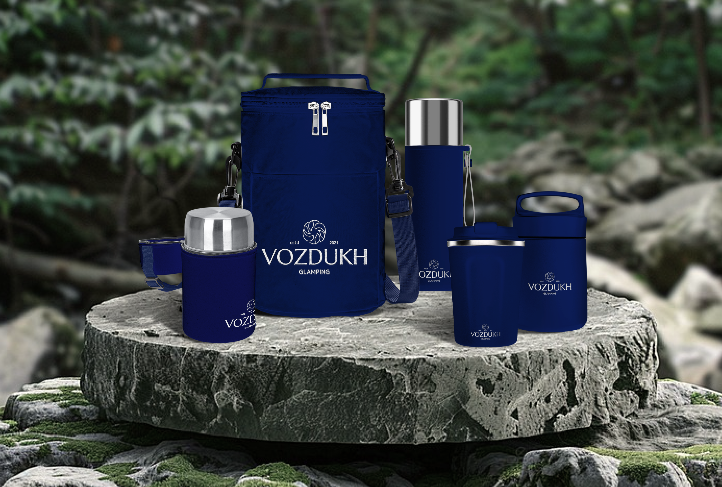 Дизайн-проект глэмпинга «VOZDUKH» — Изображение №18 — Брендинг на Dprofile