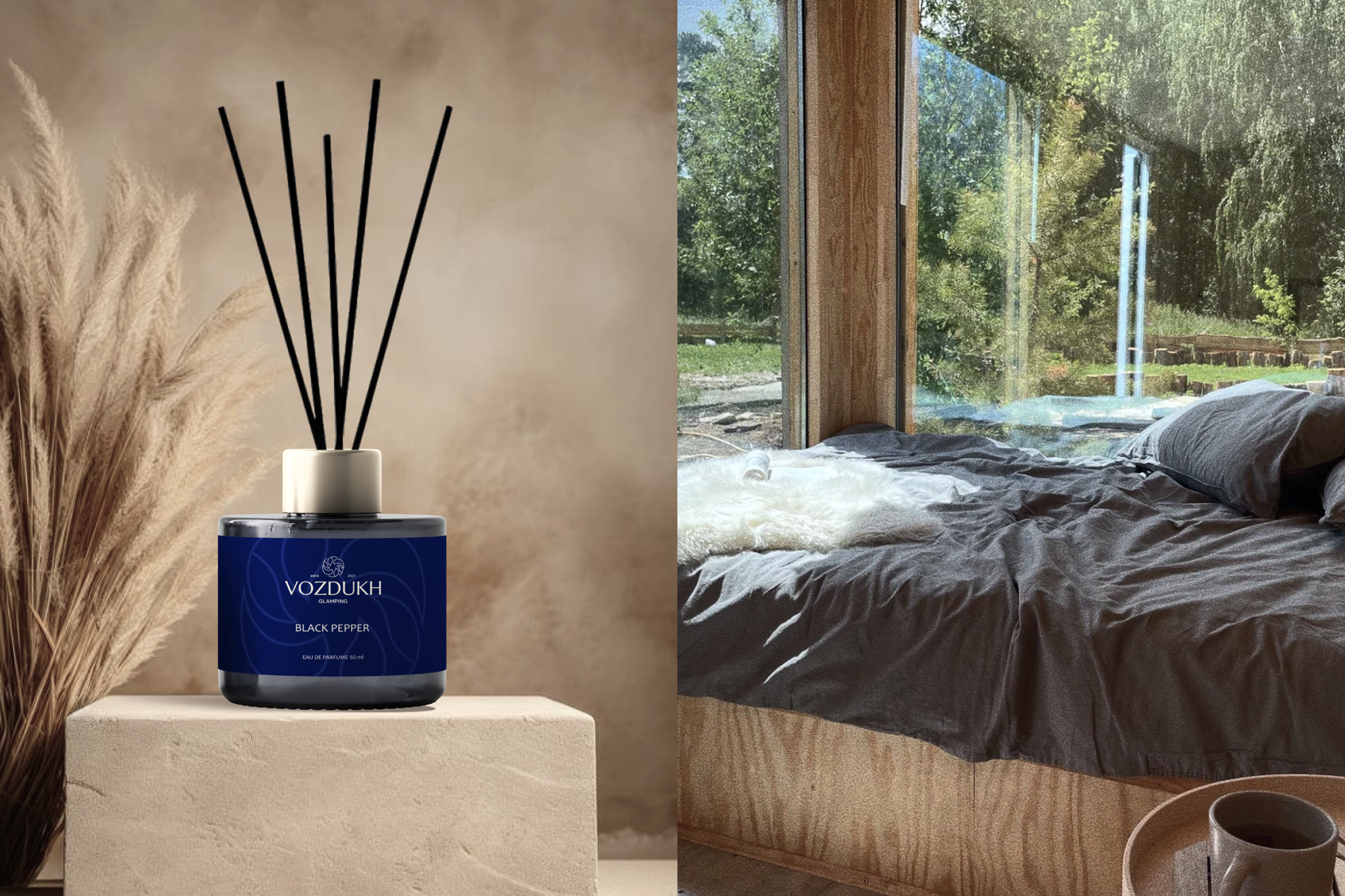 Дизайн-проект глэмпинга «VOZDUKH» — Изображение №14 — Брендинг на Dprofile