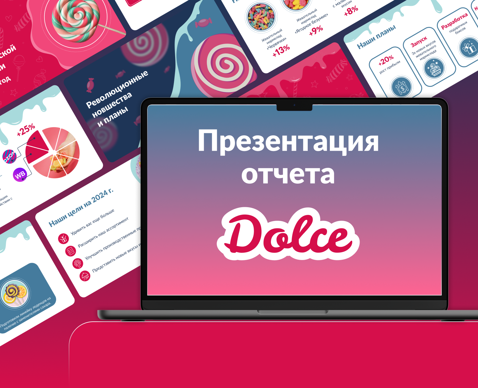 Презентация отчета для компании Dolce на Dprofile