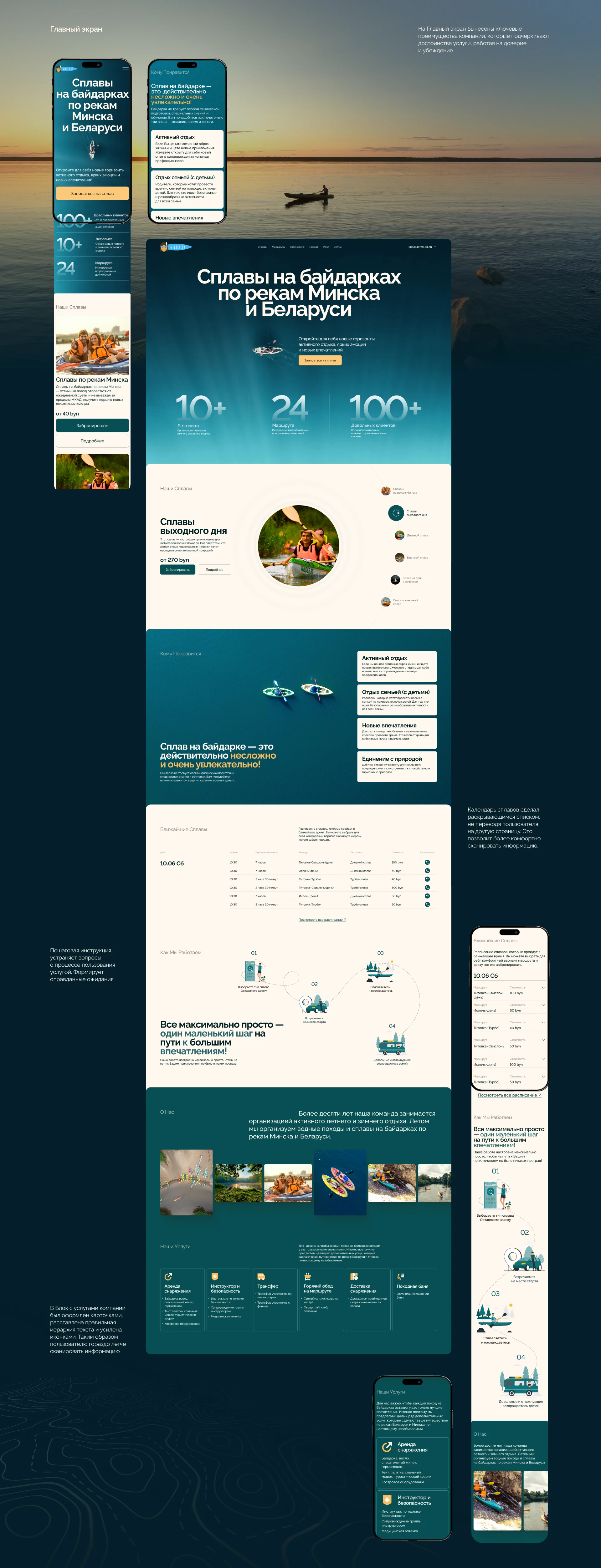 Travel | Landing page | Re-design — Изображение №4 — Интерфейсы, Брендинг на Dprofile
