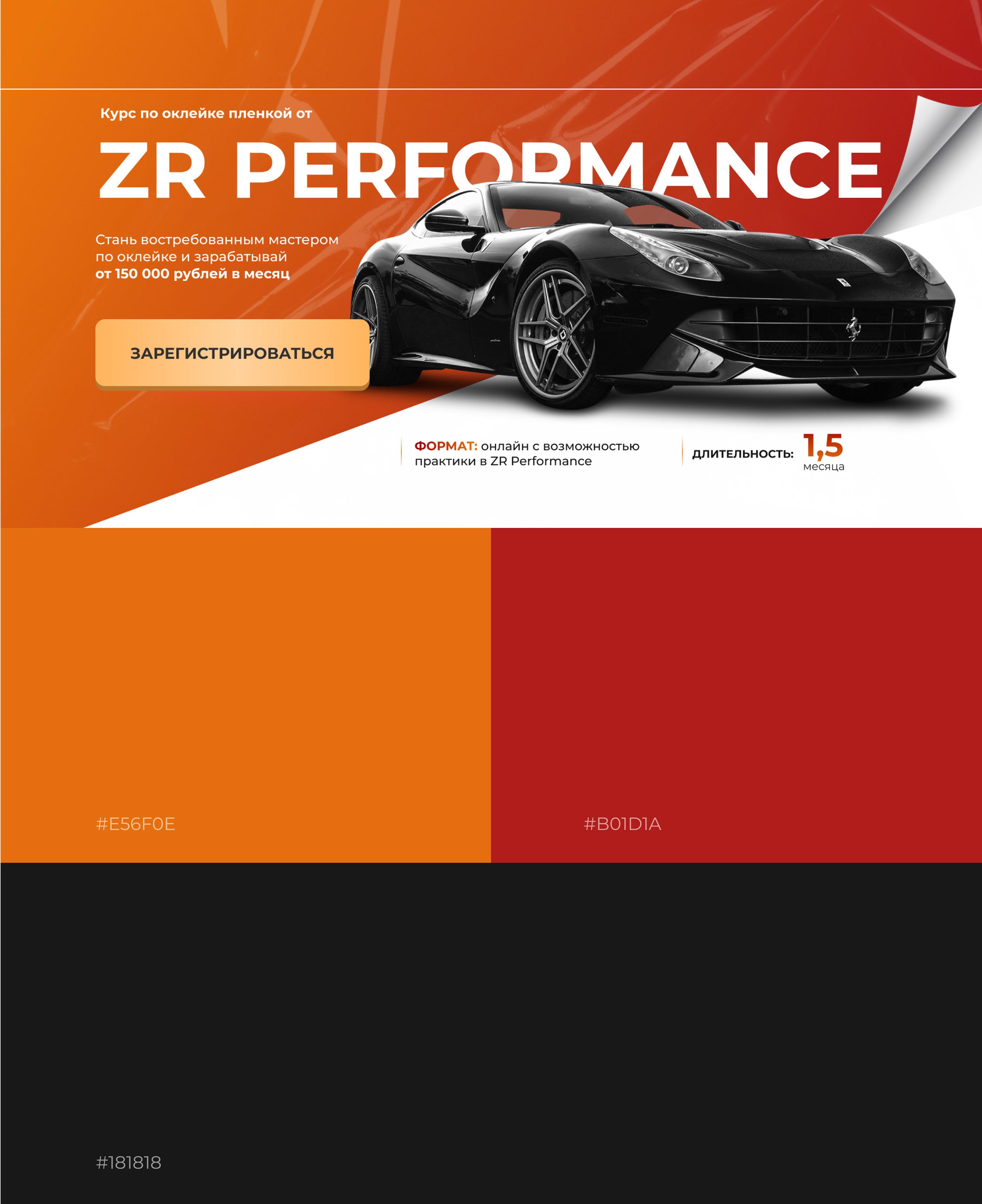 ZR PERFORMANCE — Изображение №1 — Интерфейсы на Dprofile