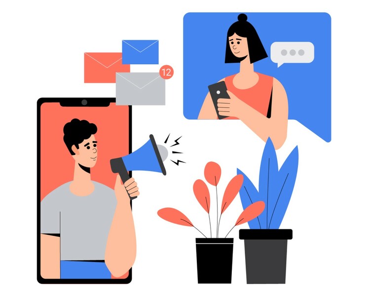 Set of flat digital illustrations — Иллюстрация, Графика на Dprofile