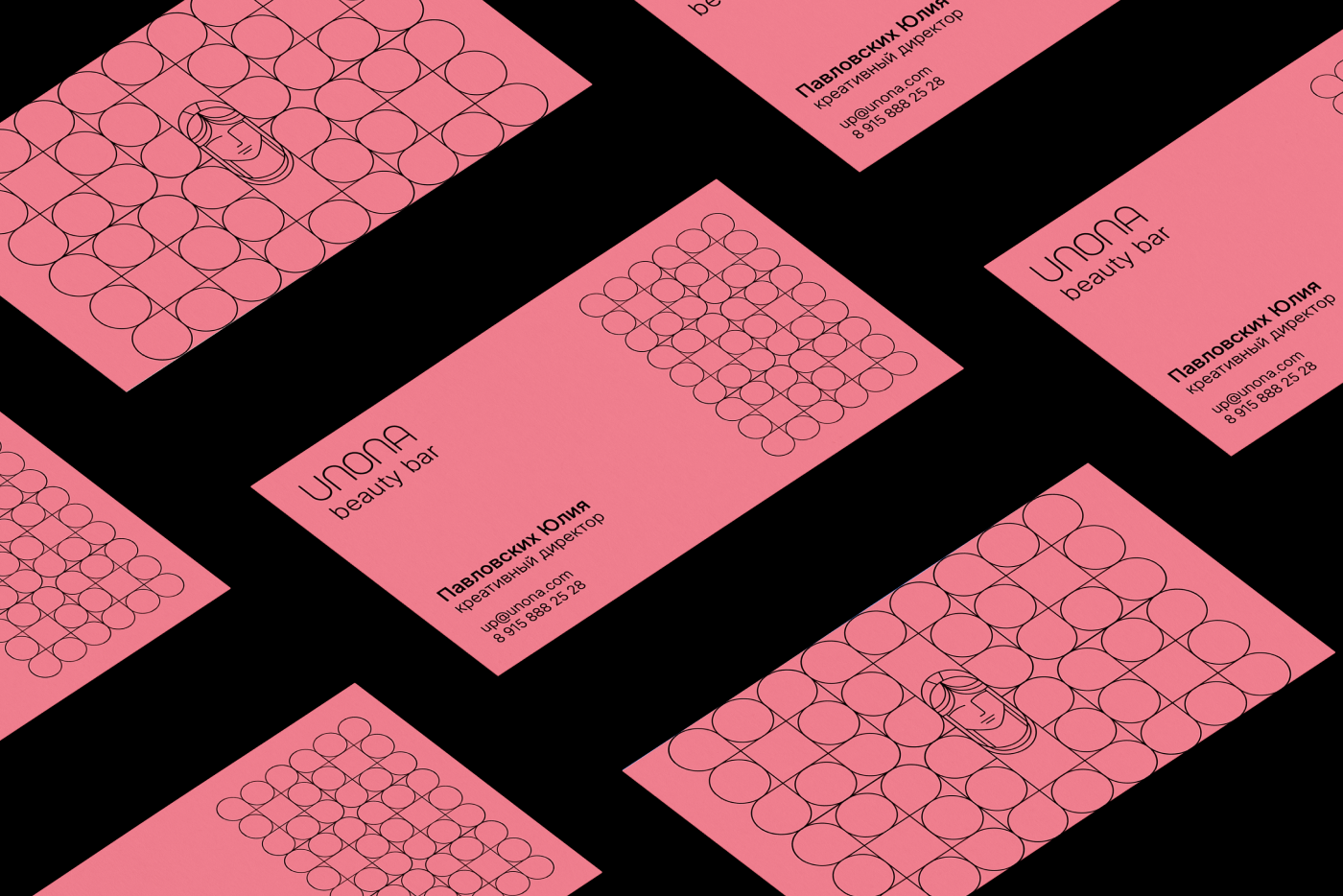 Logotype and identity | Салон красоты Unona — Изображение №7 — Брендинг, Графика на Dprofile