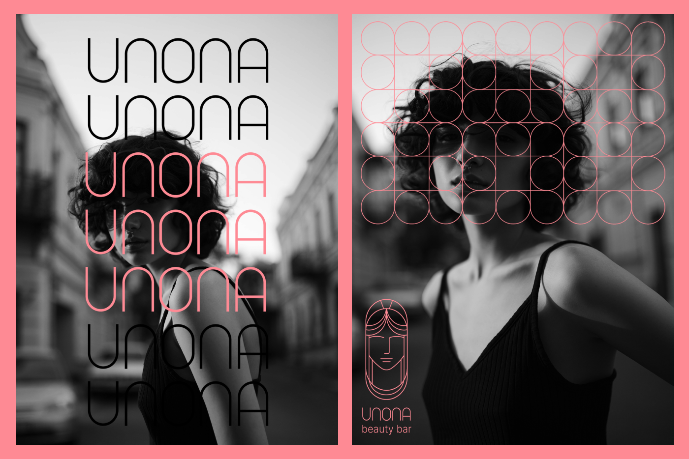 Logotype and identity | Салон красоты Unona — Изображение №8 — Брендинг, Графика на Dprofile