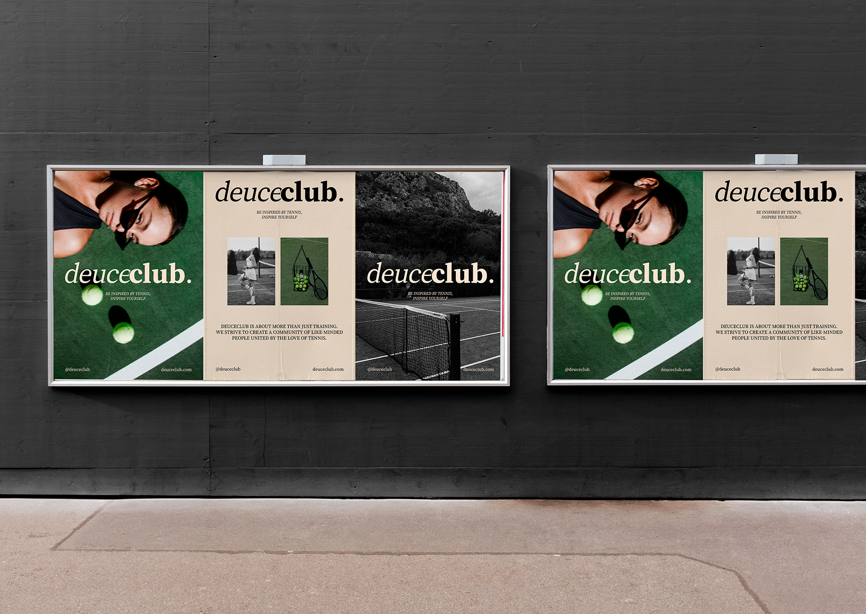 Deuce Club | Теннисный клуб | Брендинг — Изображение №4 — Брендинг, Графика на Dprofile
