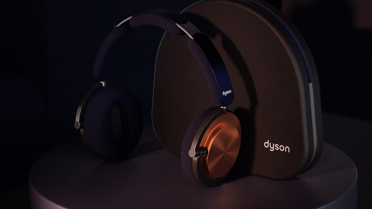 Наушники Dyson OnTrac — Изображение №7 — 3D, Анимация на Dprofile