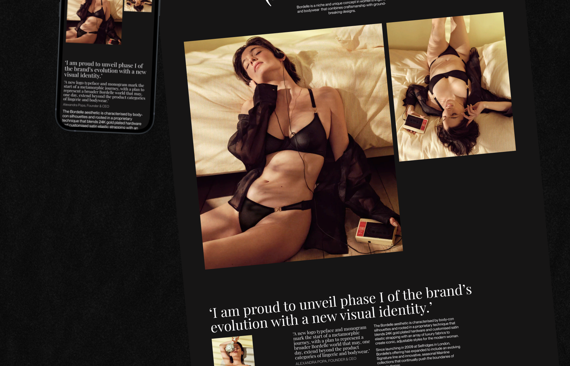 BORDELLE | E-commerce Redesign — Изображение №15 — Интерфейсы, Брендинг на Dprofile