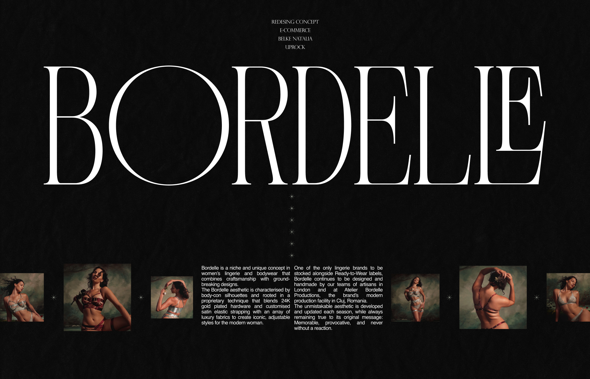 BORDELLE | E-commerce Redesign — Изображение №1 — Интерфейсы, Брендинг на Dprofile
