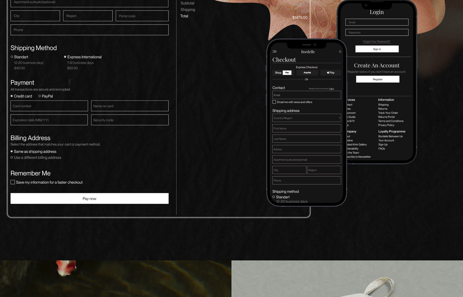 BORDELLE | E-commerce Redesign — Изображение №13 — Интерфейсы, Брендинг на Dprofile