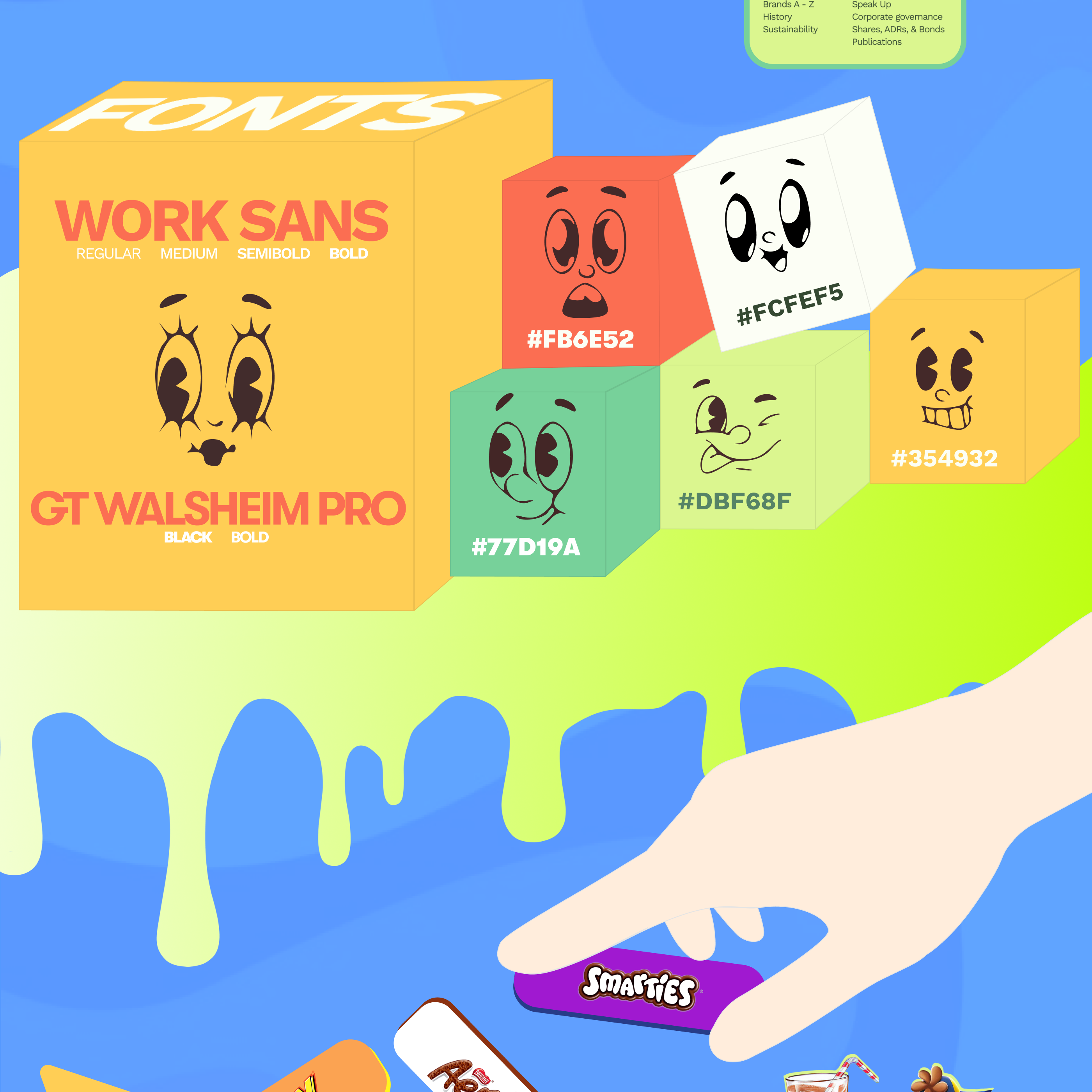 NESTLÉ | CORPORATE WEBSITE REDESIGN — Изображение №3 — Интерфейсы на Dprofile