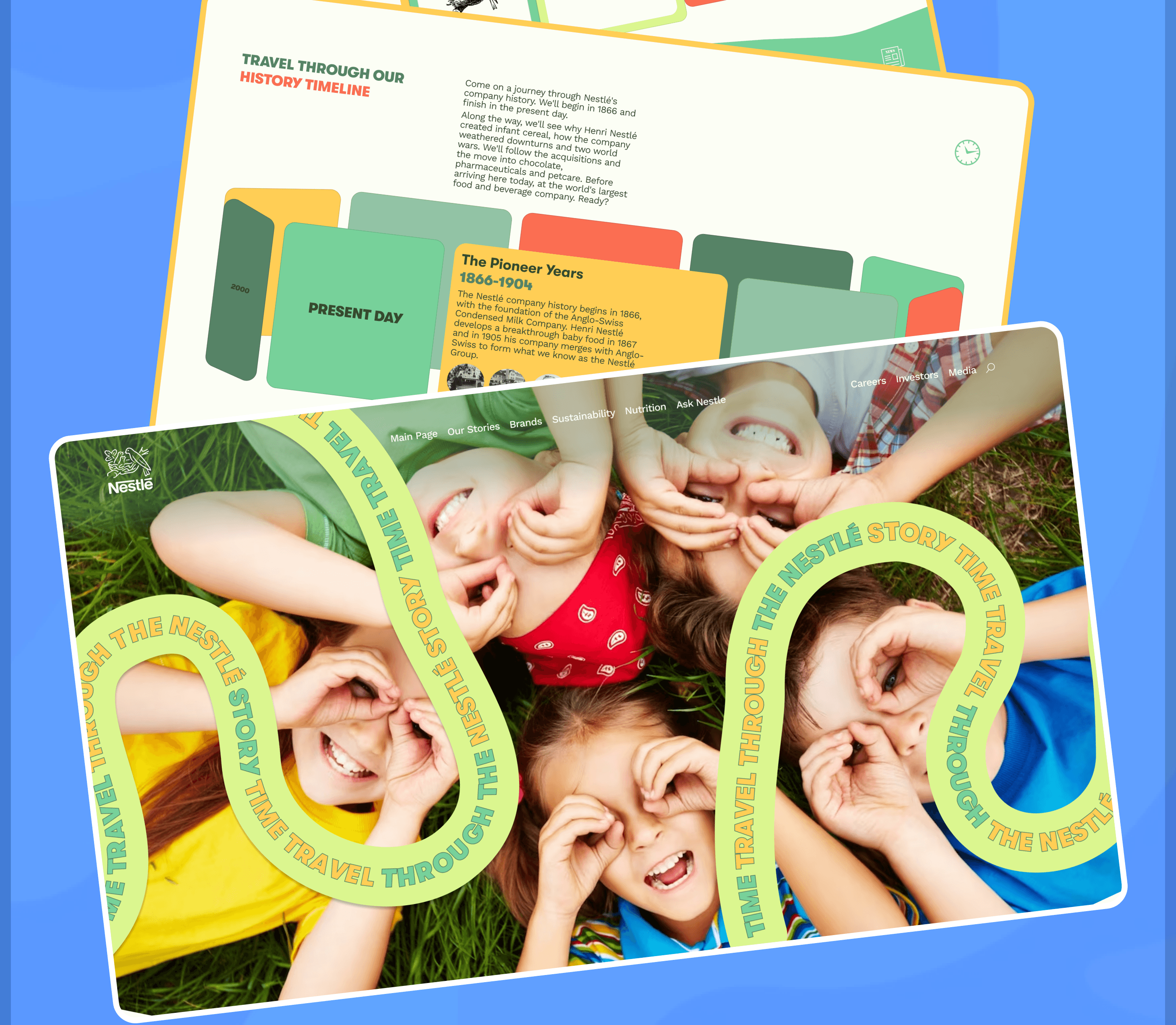 NESTLÉ | CORPORATE WEBSITE REDESIGN — Изображение №8 — Интерфейсы на Dprofile