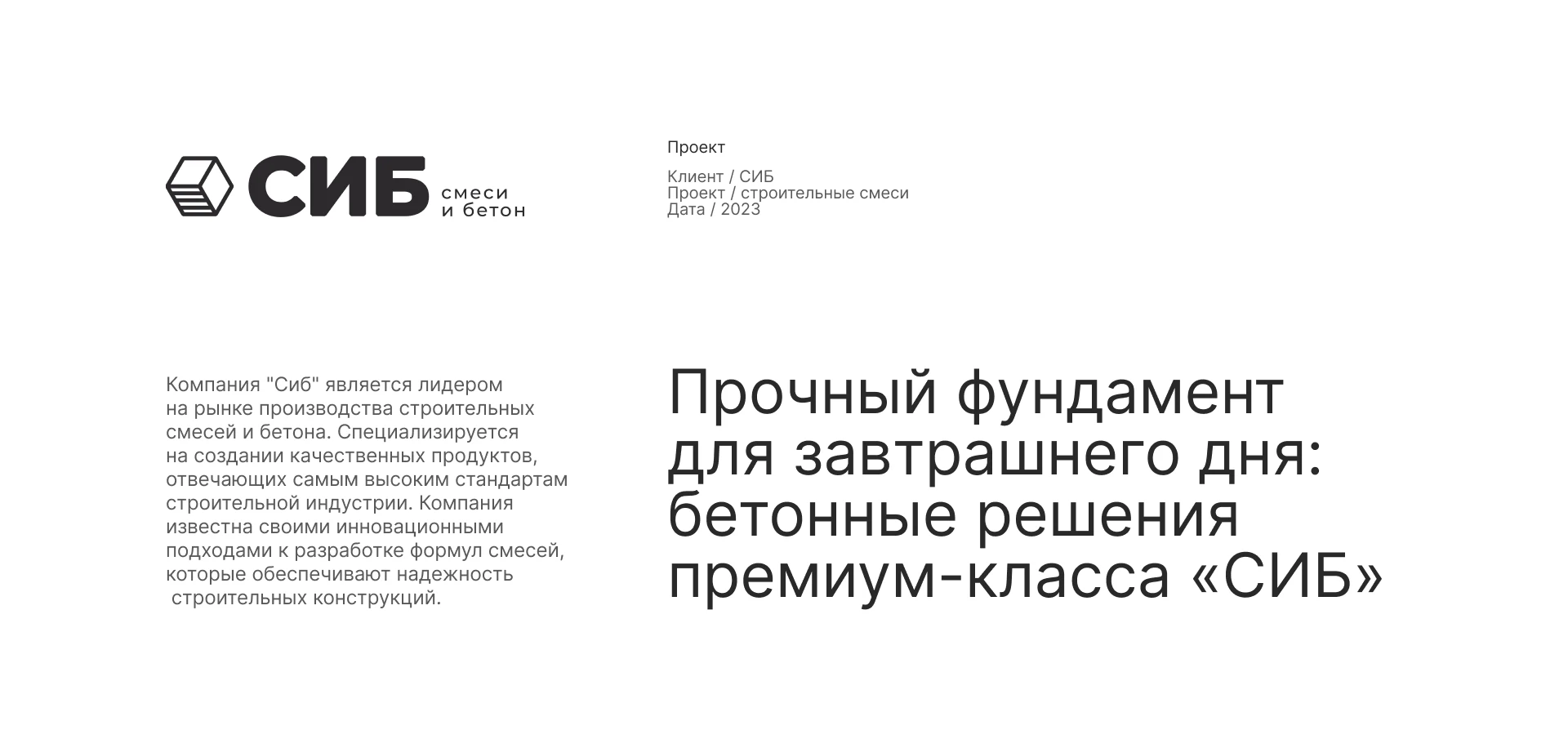 Разработка фирменного стиля «СИБ» — Изображение №2 — Интерфейсы, Брендинг на Dprofile