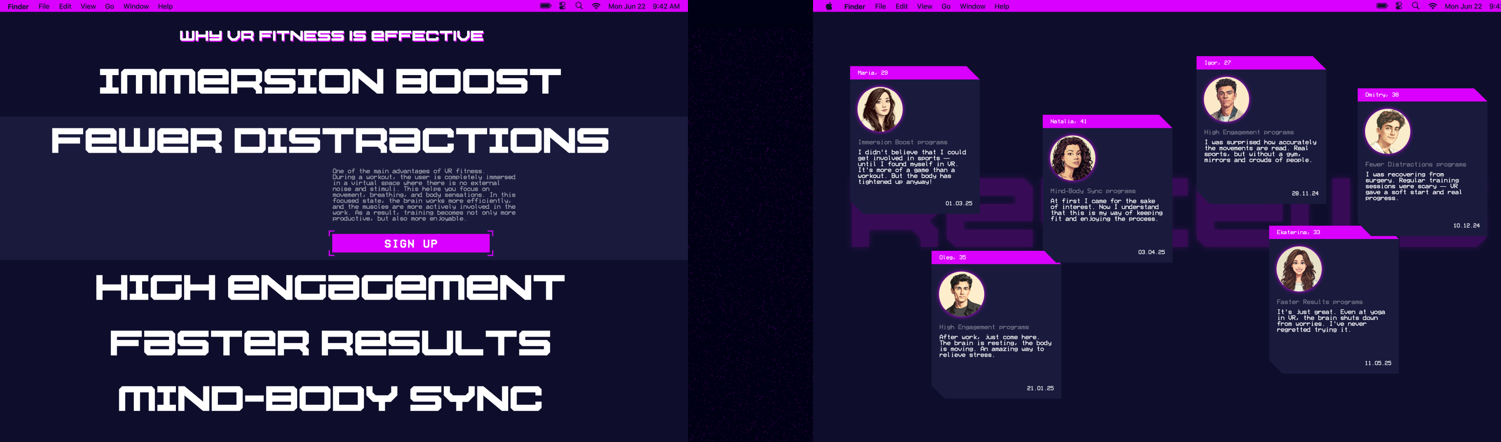 Digital Fitness — Изображение №4 — Интерфейсы, Анимация на Dprofile