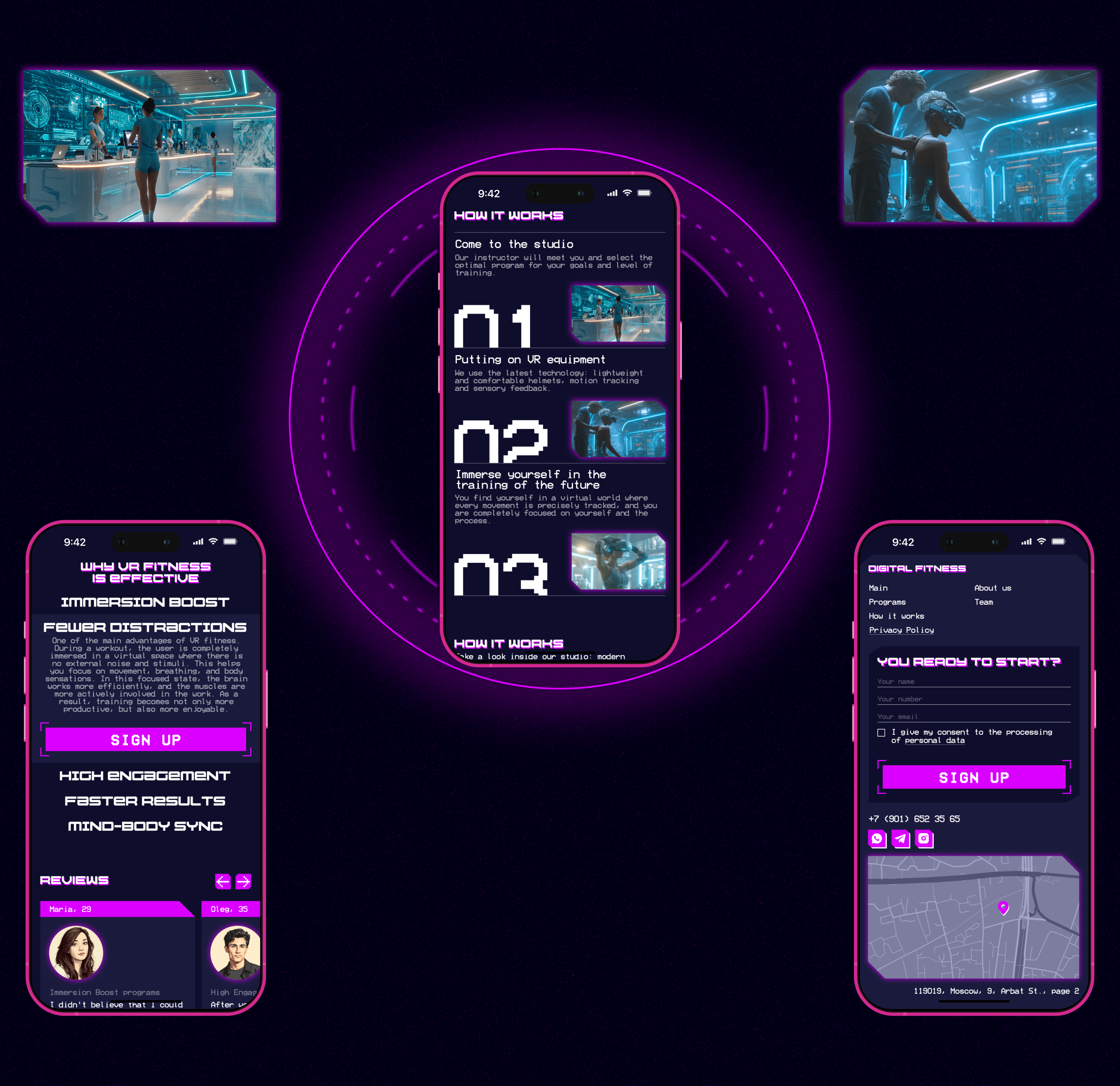 Digital Fitness — Изображение №5 — Интерфейсы, Анимация на Dprofile