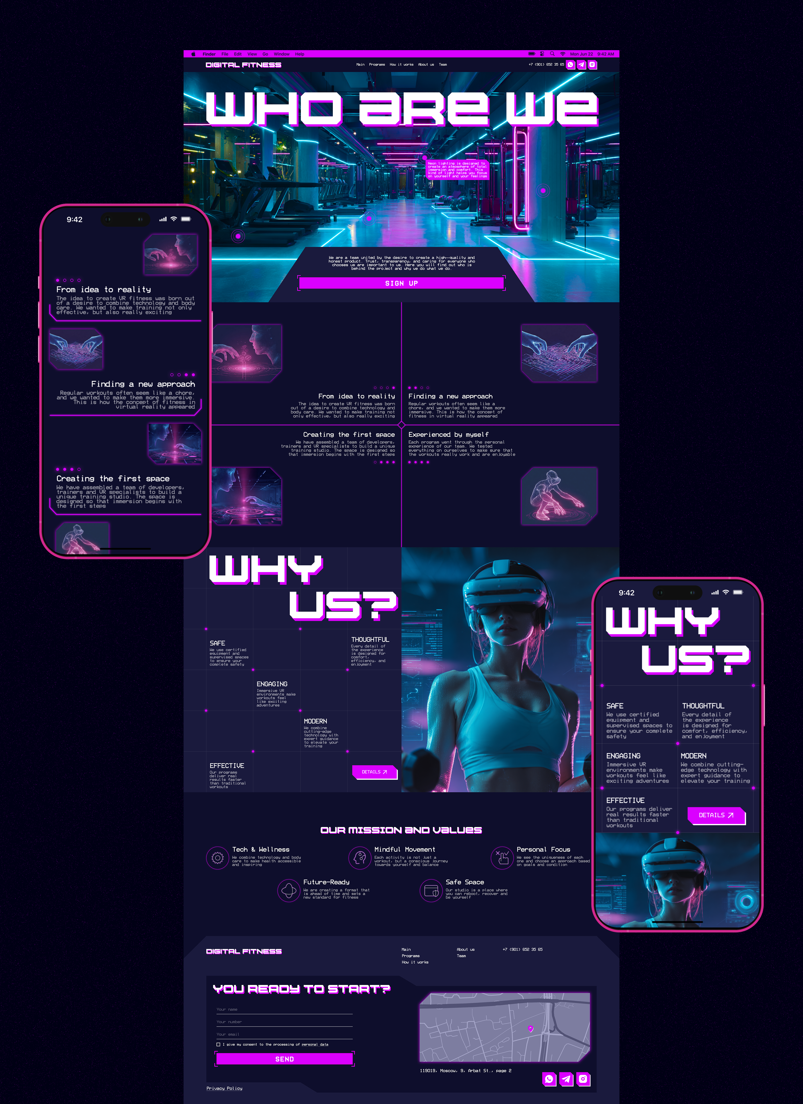 Digital Fitness — Изображение №7 — Интерфейсы, Анимация на Dprofile