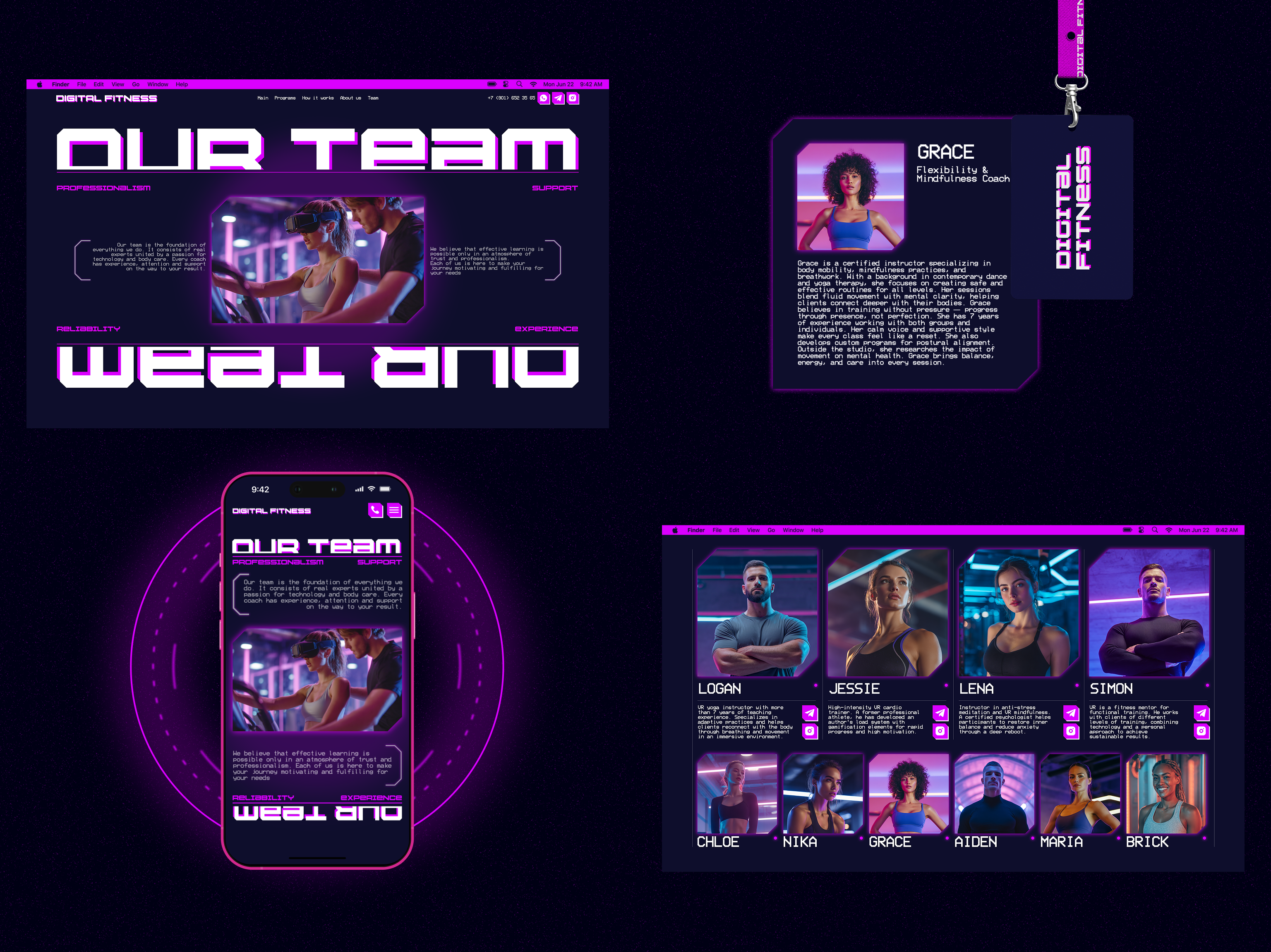 Digital Fitness — Изображение №13 — Интерфейсы, Анимация на Dprofile