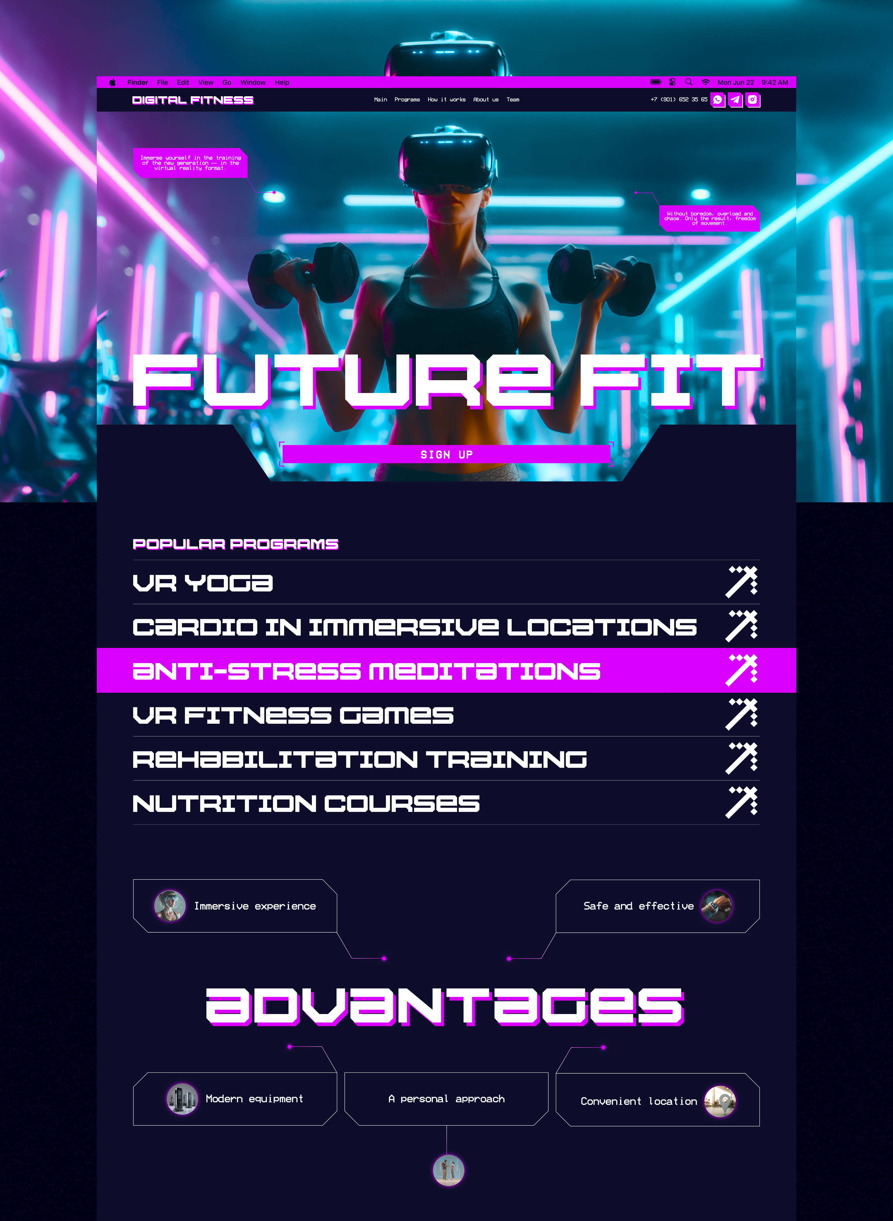 Digital Fitness — Изображение №2 — Интерфейсы, Анимация на Dprofile