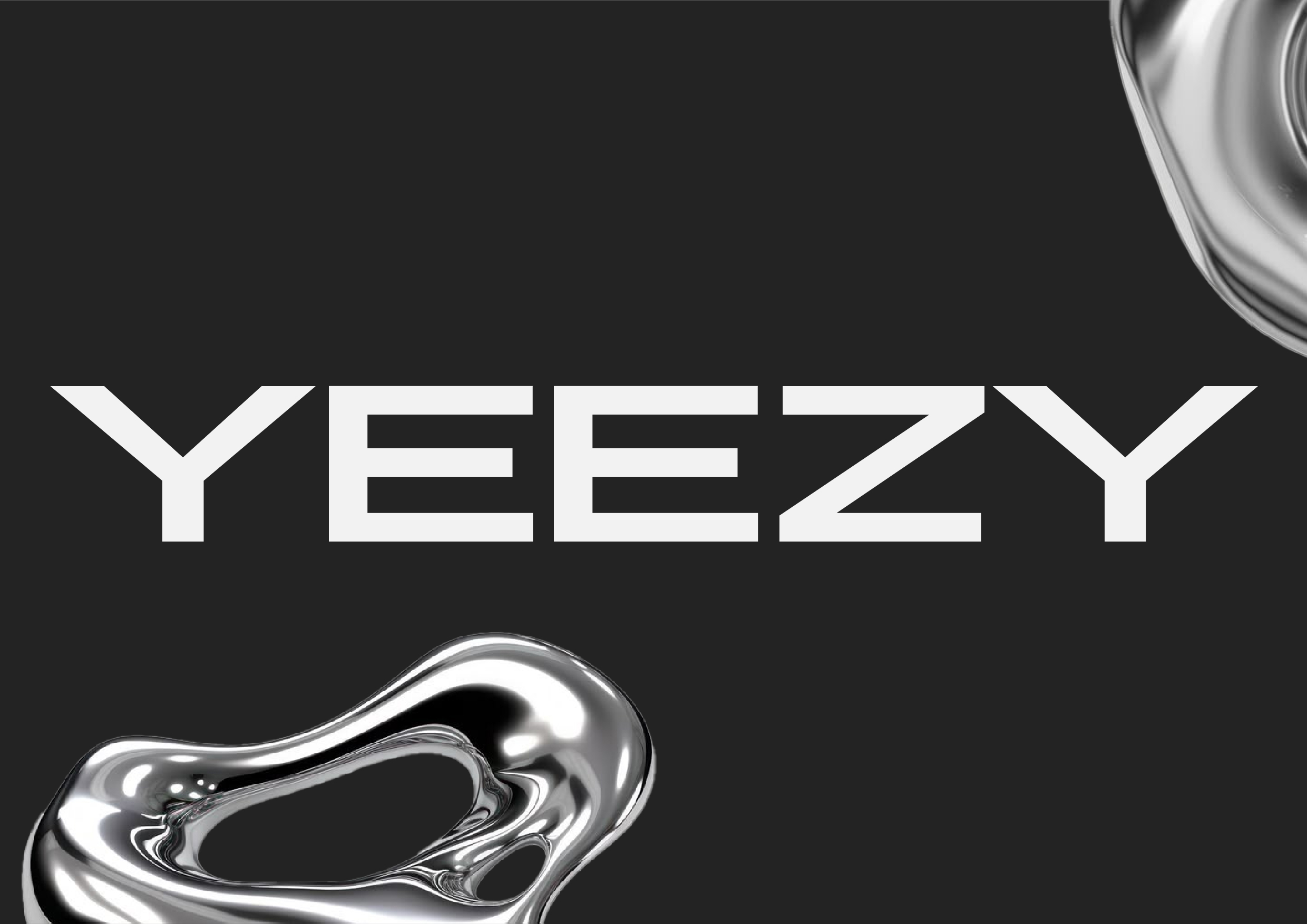 шрифт "YEEZY" — Изображение №1 — Графика на Dprofile