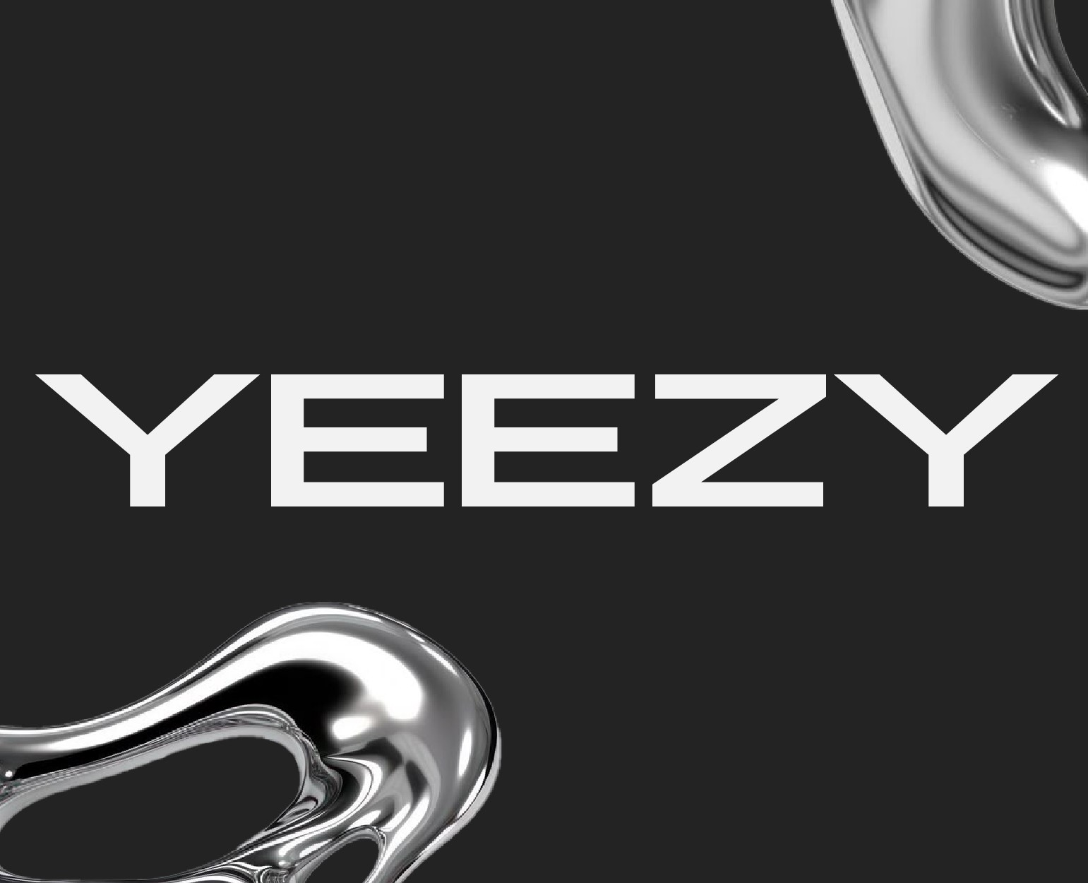 шрифт "YEEZY" — Графика на Dprofile