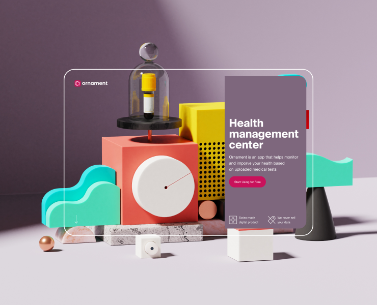 Ornament — Интерфейсы, Брендинг на Dprofile