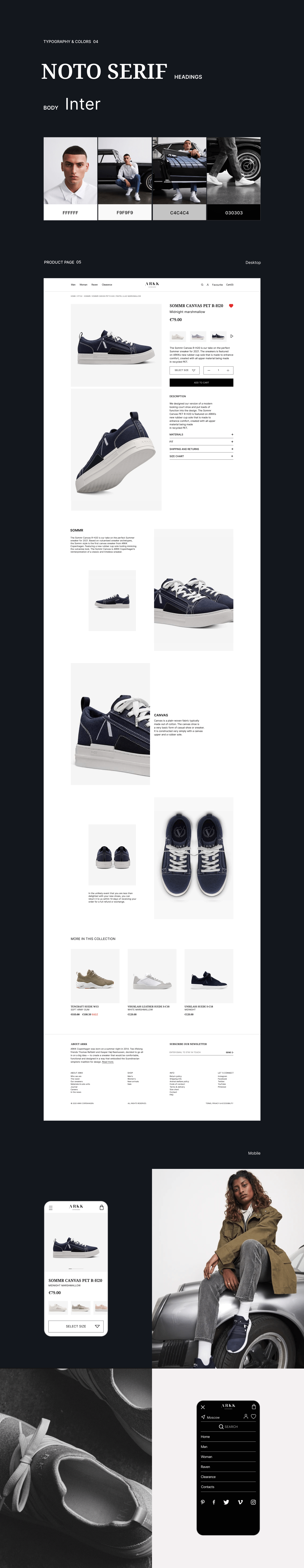 ARKK Copenhagen redesign concept — Изображение №3 — Интерфейсы на Dprofile