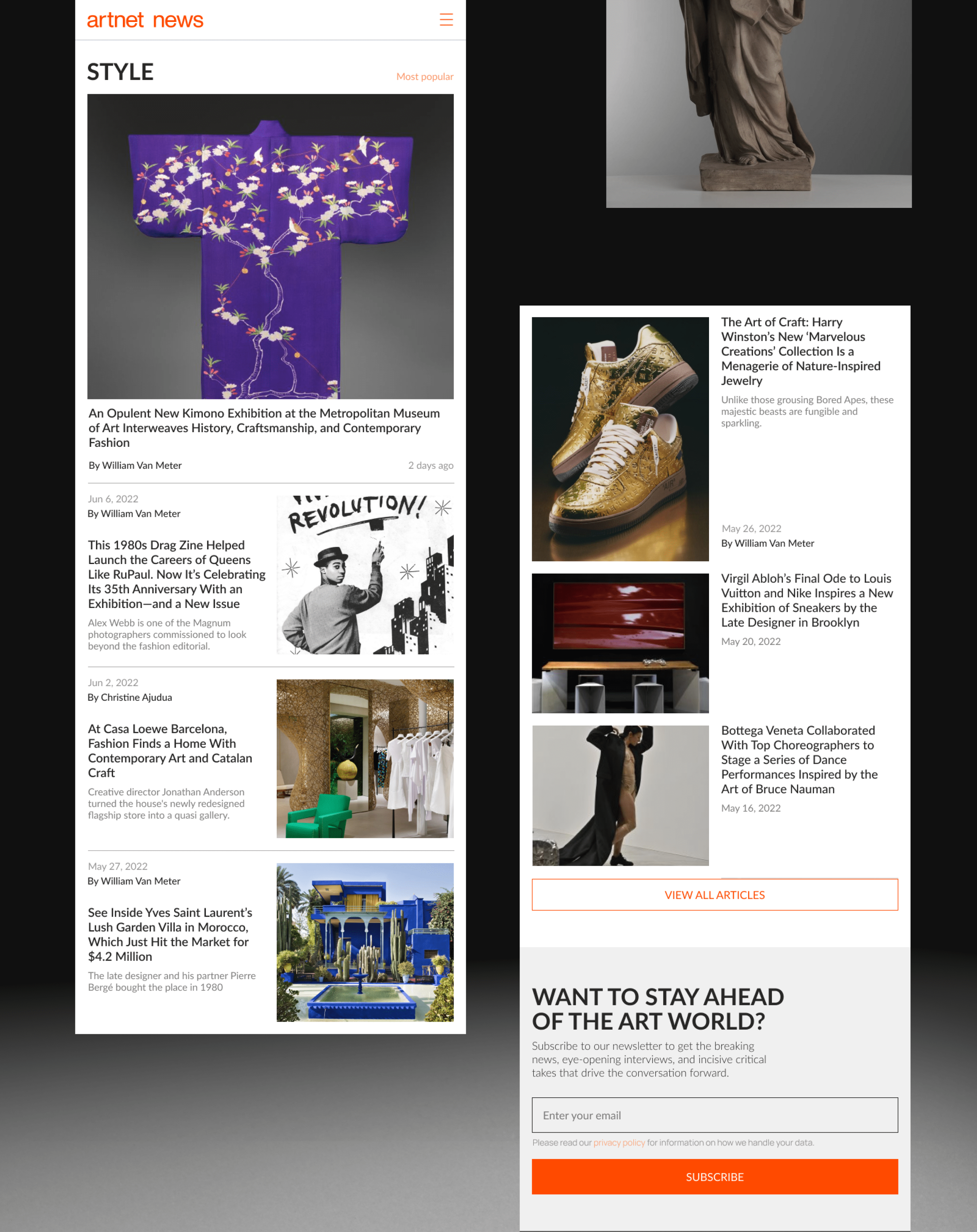 Artnet redesign concept — Изображение №8 — Интерфейсы на Dprofile