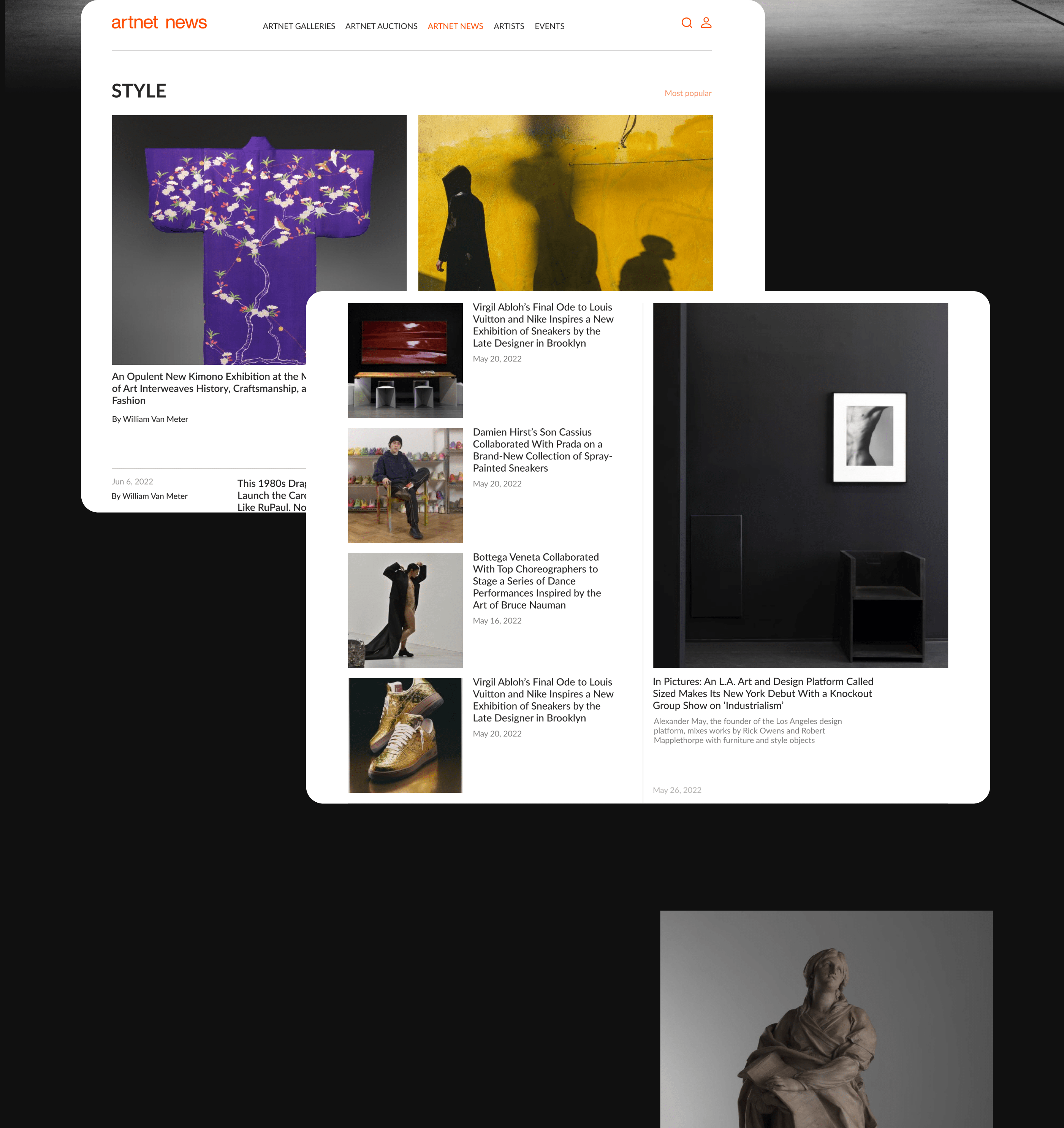 Artnet redesign concept — Изображение №7 — Интерфейсы на Dprofile