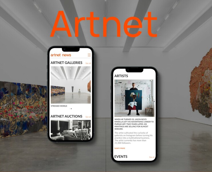 Artnet redesign concept — Интерфейсы на Dprofile