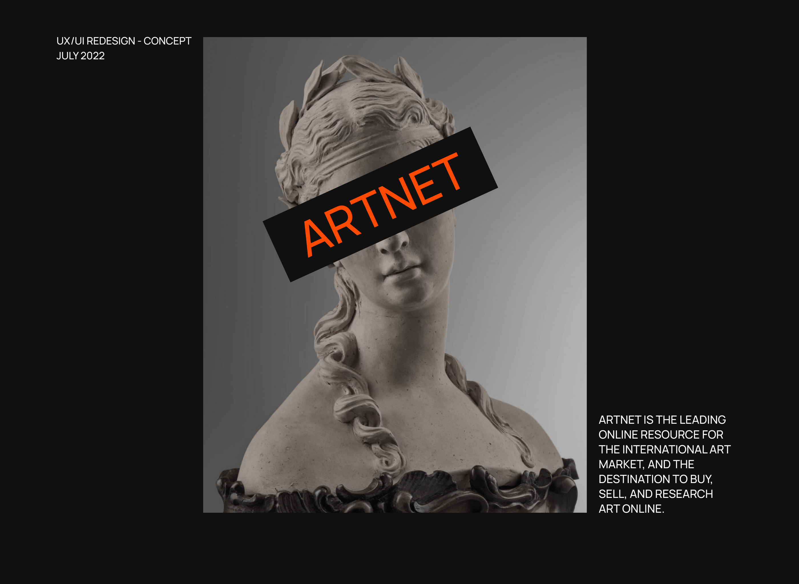 Artnet redesign concept — Изображение №1 — Интерфейсы на Dprofile
