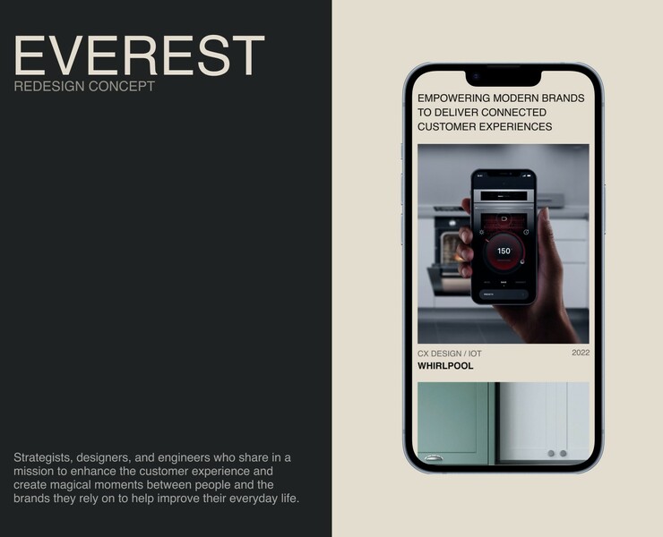 Everest redesign concept — Интерфейсы на Dprofile