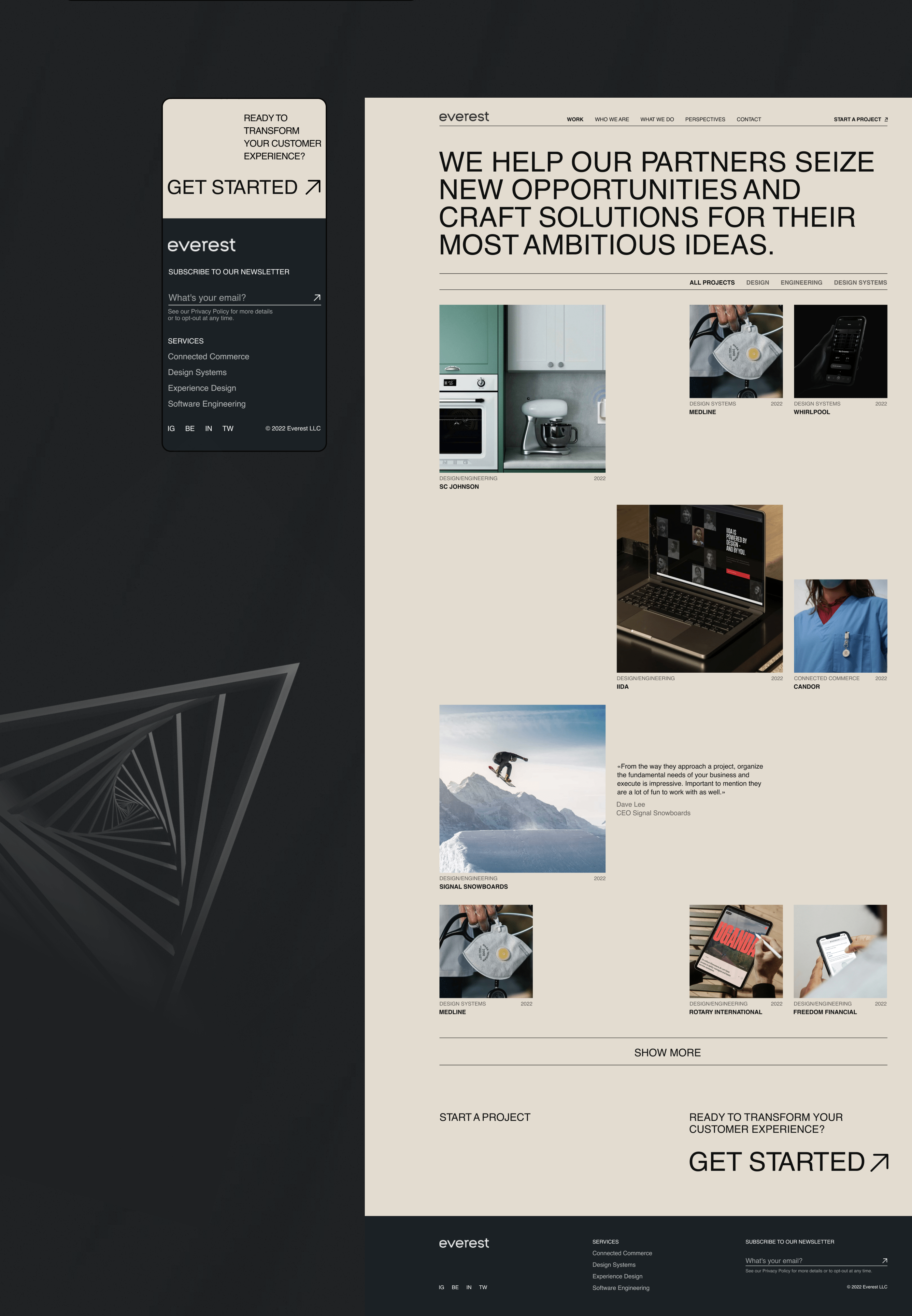 Everest redesign concept — Изображение №4 — Интерфейсы на Dprofile