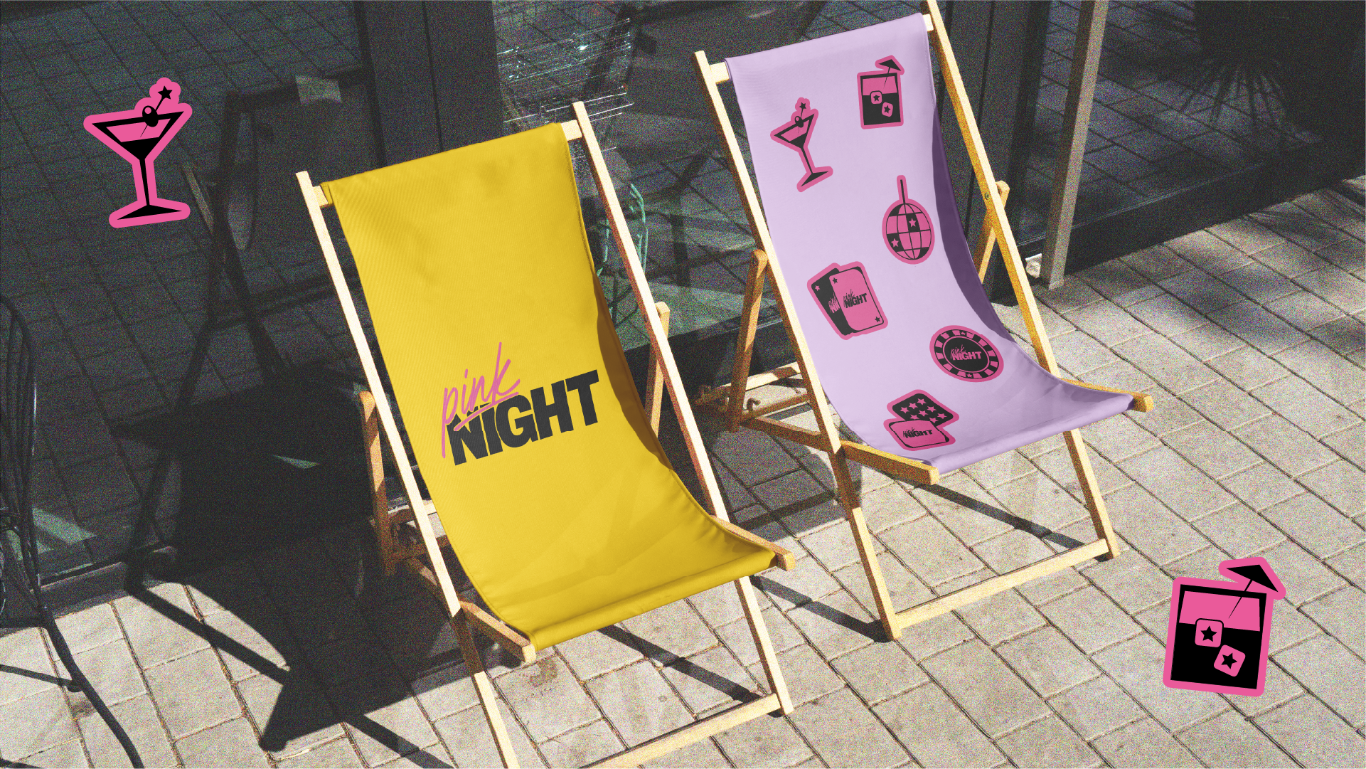 Pink Night cocktail bar — Изображение №8 — Брендинг на Dprofile