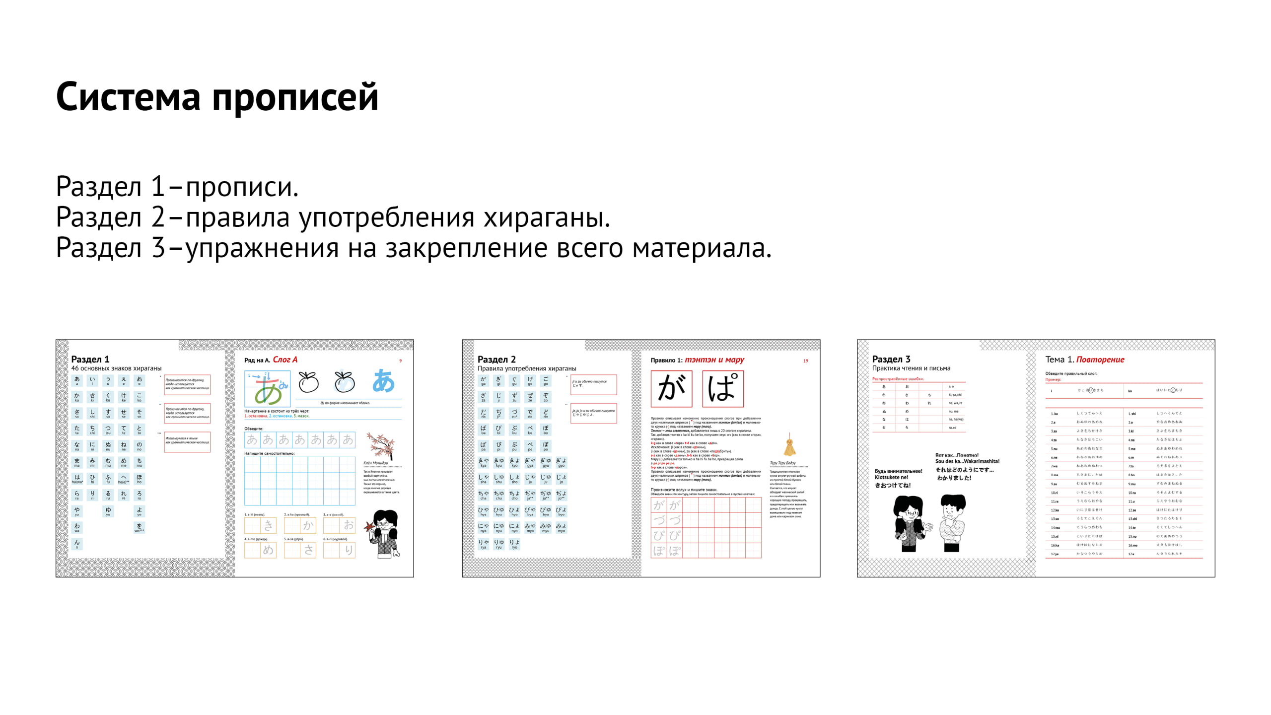 Прописи и комплект карточек для изучающих японский язык — Изображение №3 — Иллюстрация на Dprofile