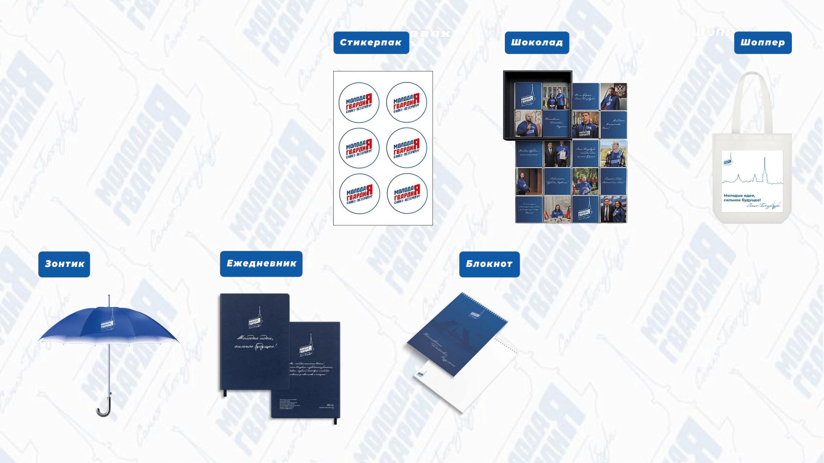 Разработка линейки продуктов рекламного дизайна для МГЕР — Изображение №17 — Брендинг на Dprofile
