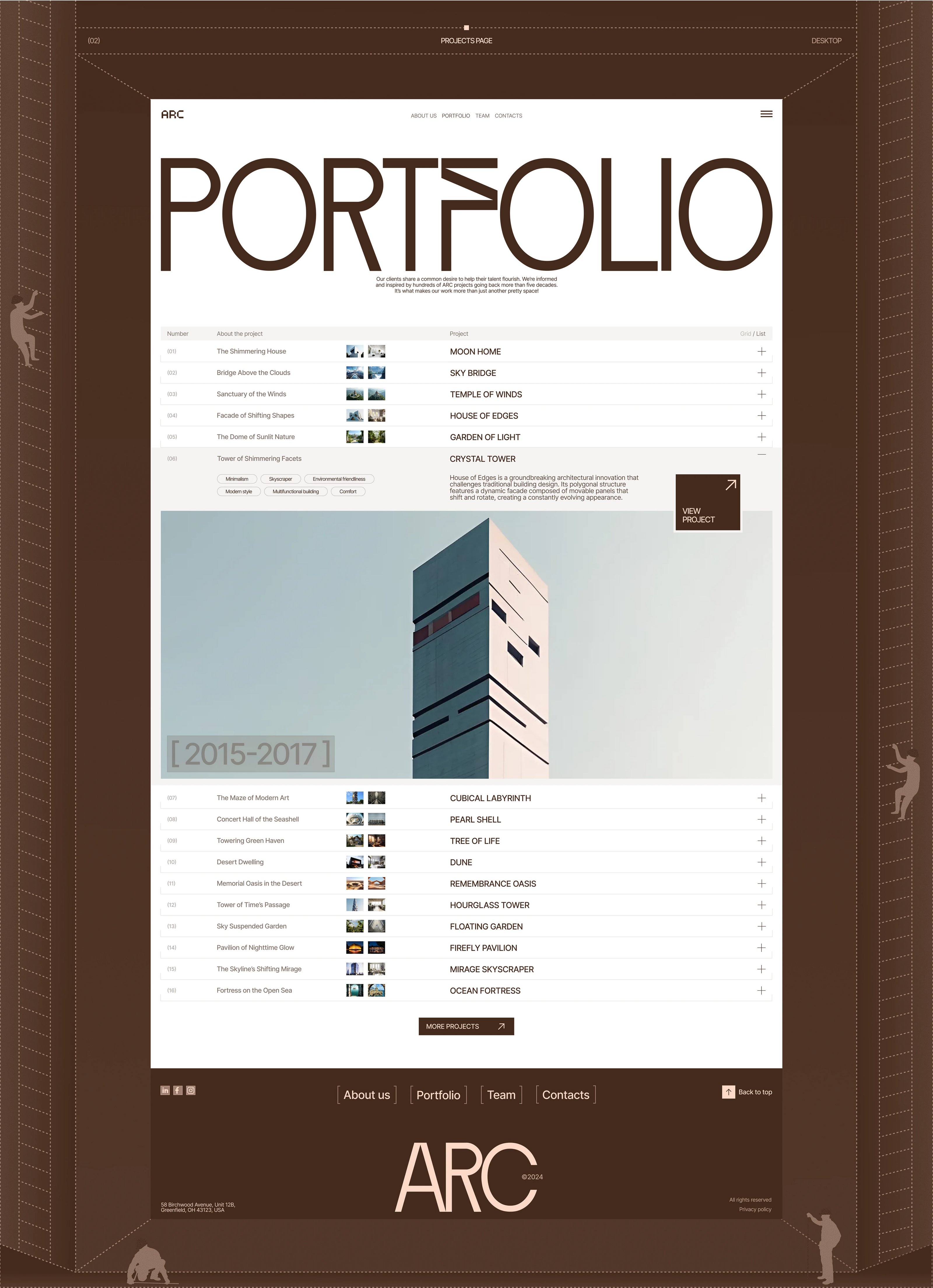 Archion | Corporate website — Изображение №6 — Интерфейсы, Графика на Dprofile