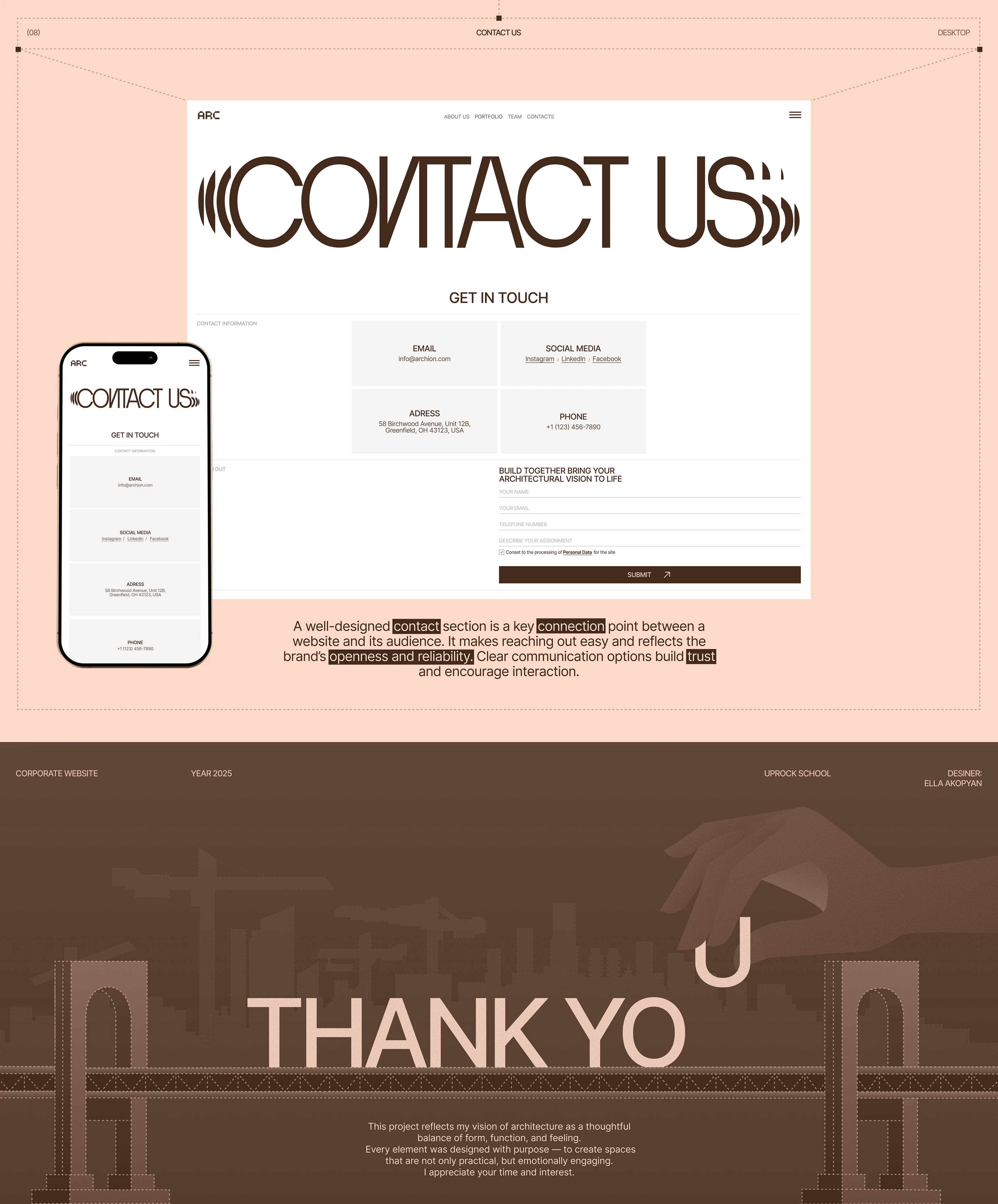 Archion | Corporate website — Изображение №17 — Интерфейсы, Графика на Dprofile