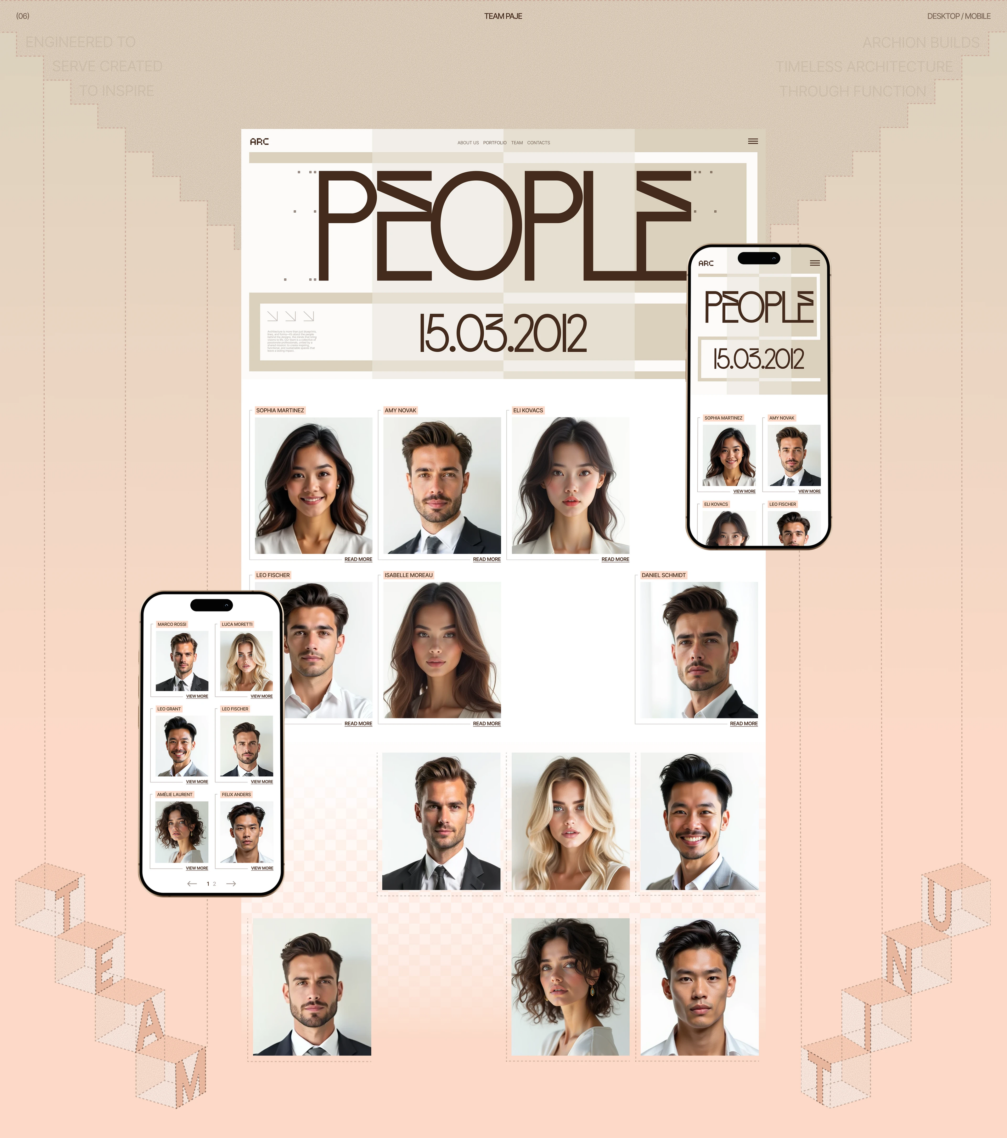 Archion | Corporate website — Изображение №14 — Интерфейсы, Графика на Dprofile