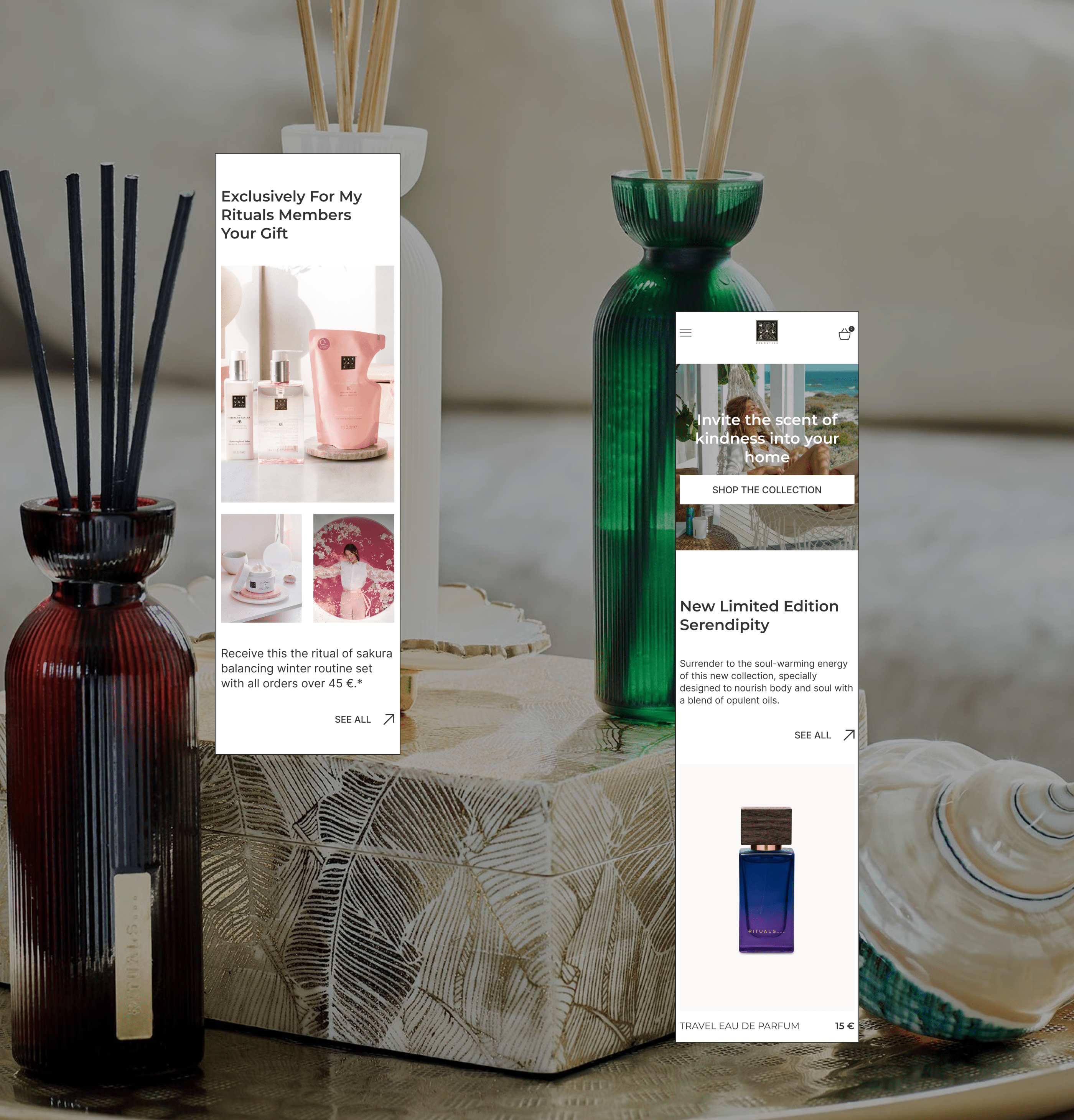 Rituals - redesign concept — Изображение №4 — Интерфейсы на Dprofile