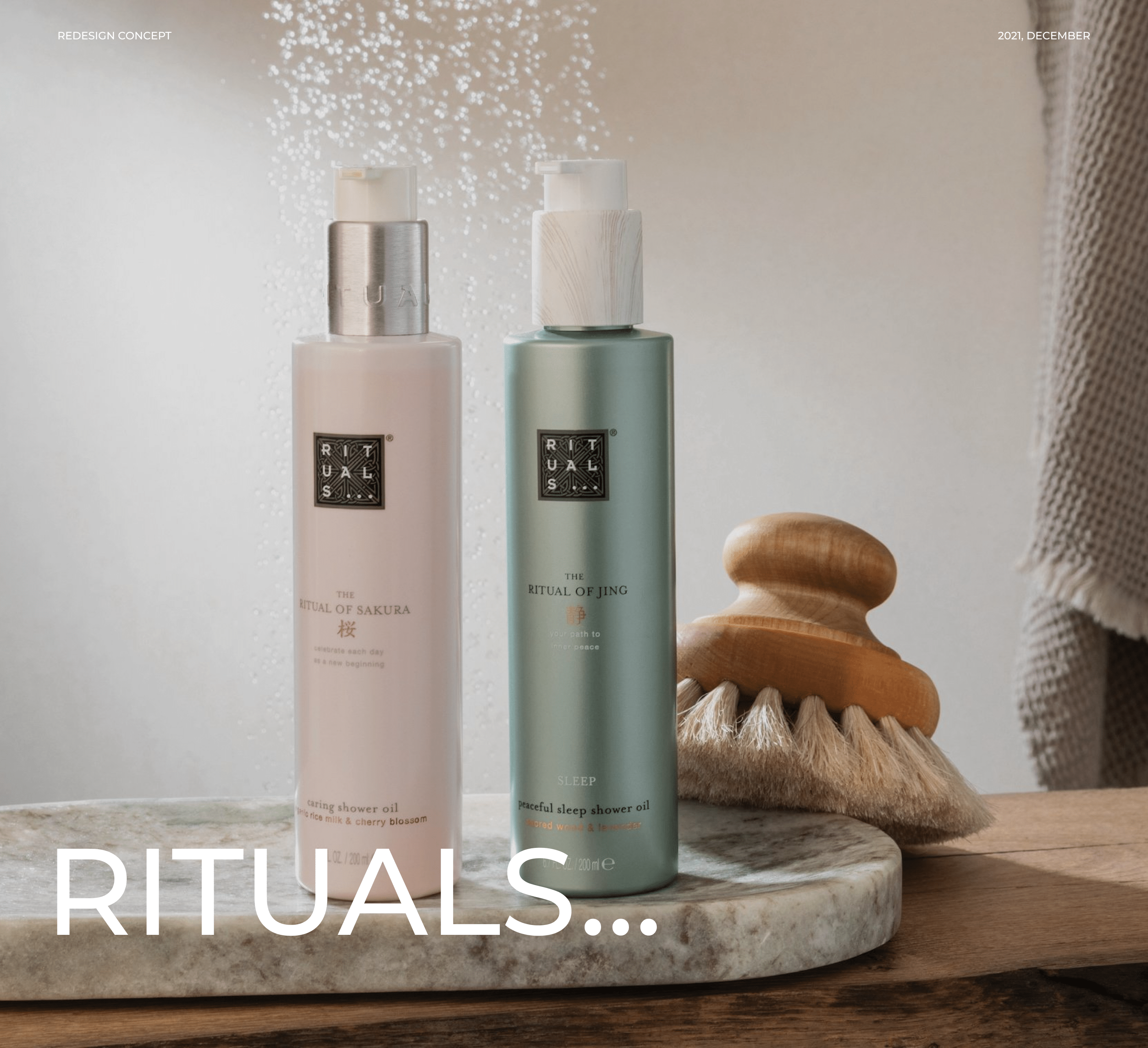 Rituals - redesign concept — Изображение №1 — Интерфейсы на Dprofile