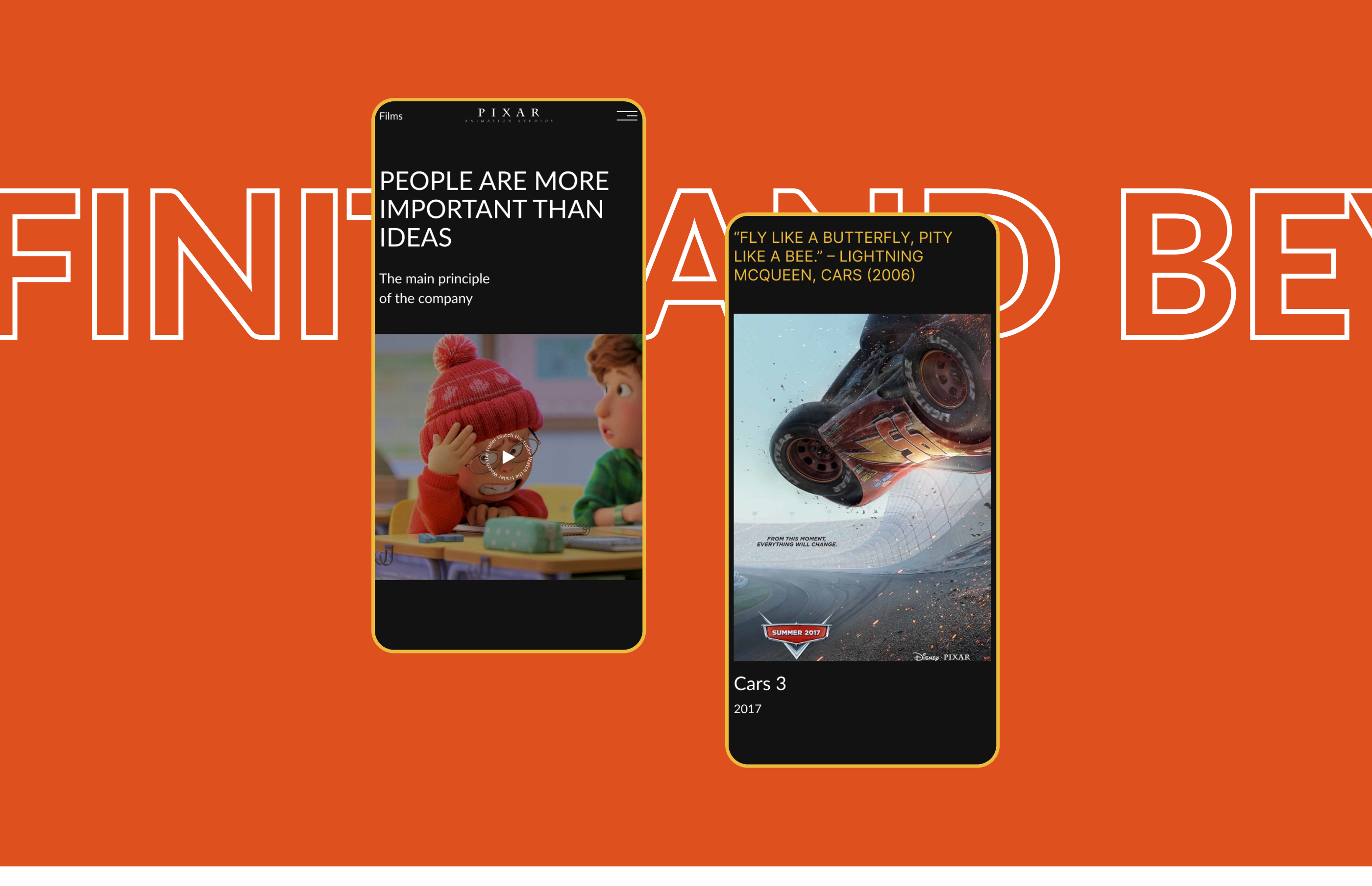 Redesign Pixar — Изображение №4 — Интерфейсы на Dprofile