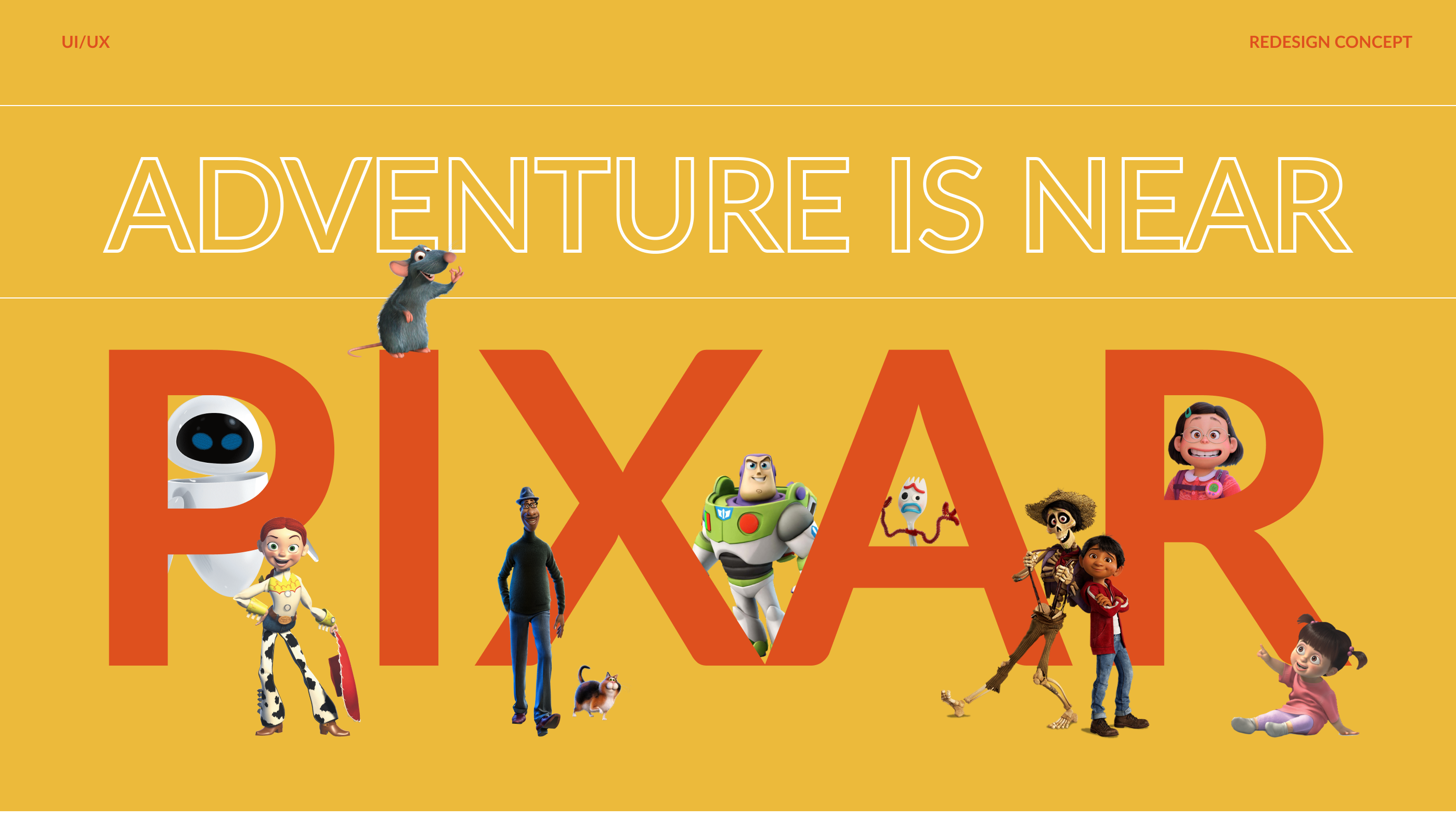 Redesign Pixar — Изображение №1 — Интерфейсы на Dprofile