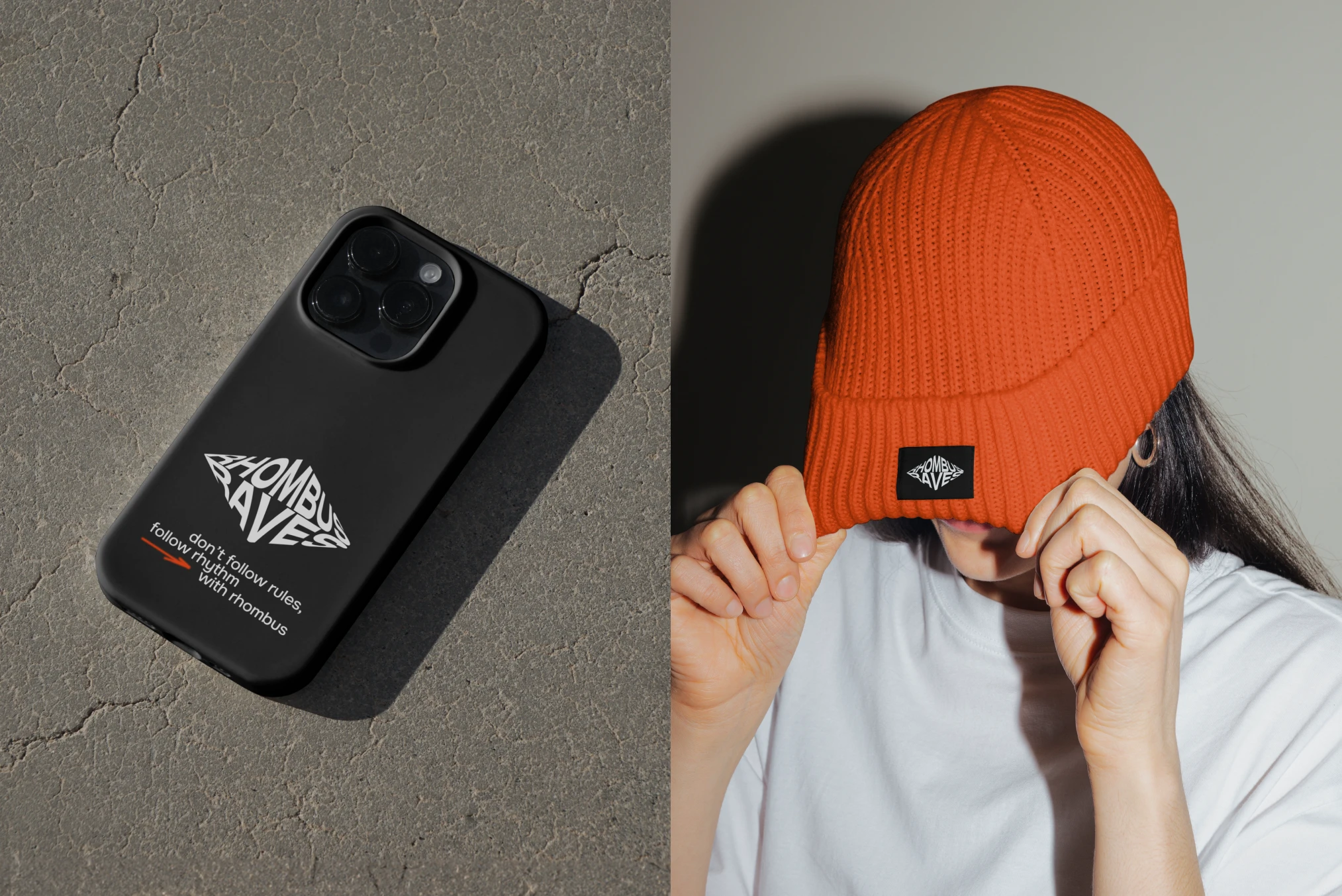 branding&website — Rhombus Raves — Изображение №8 — Интерфейсы, Брендинг на Dprofile