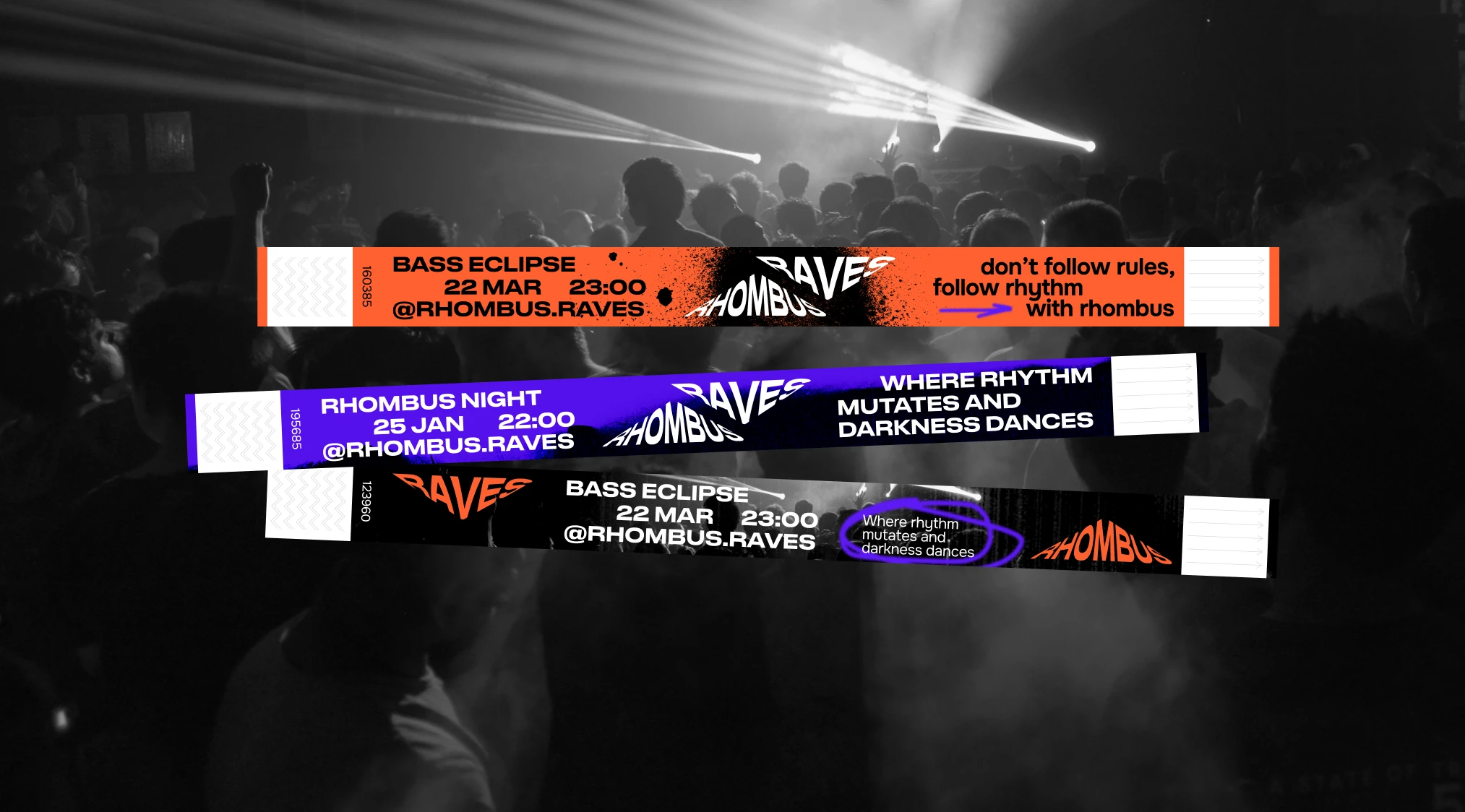 branding&website — Rhombus Raves — Изображение №9 — Интерфейсы, Брендинг на Dprofile