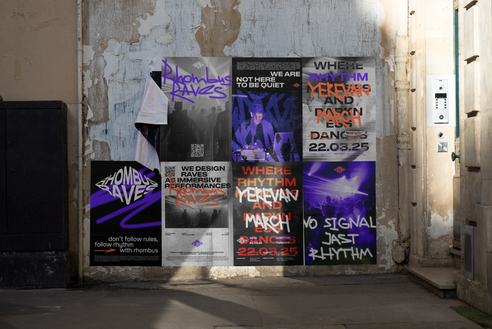 branding&website — Rhombus Raves — Изображение №10 — Интерфейсы, Брендинг на Dprofile