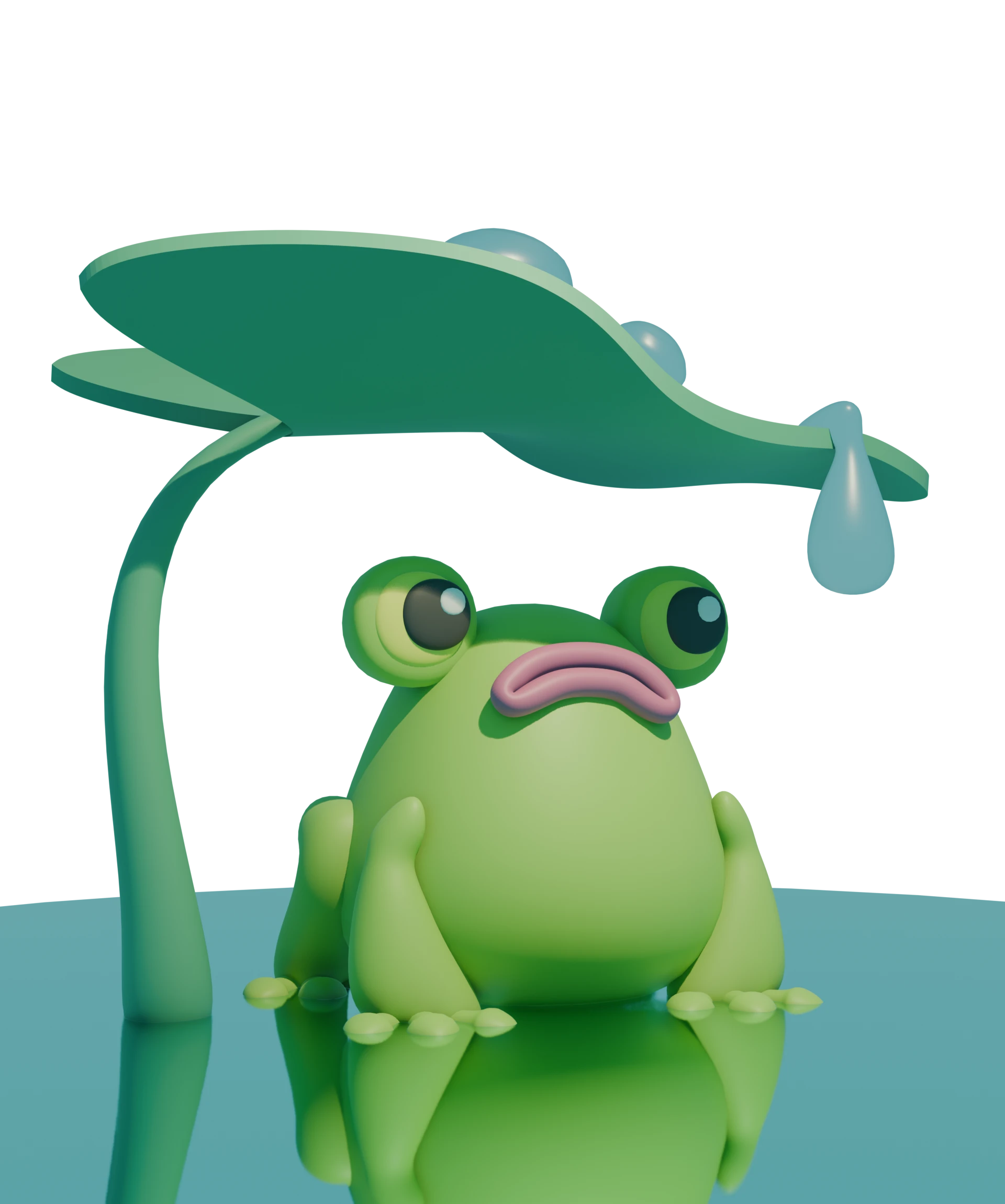 3D Sweet frog — Изображение №2 — Иллюстрация на Dprofile