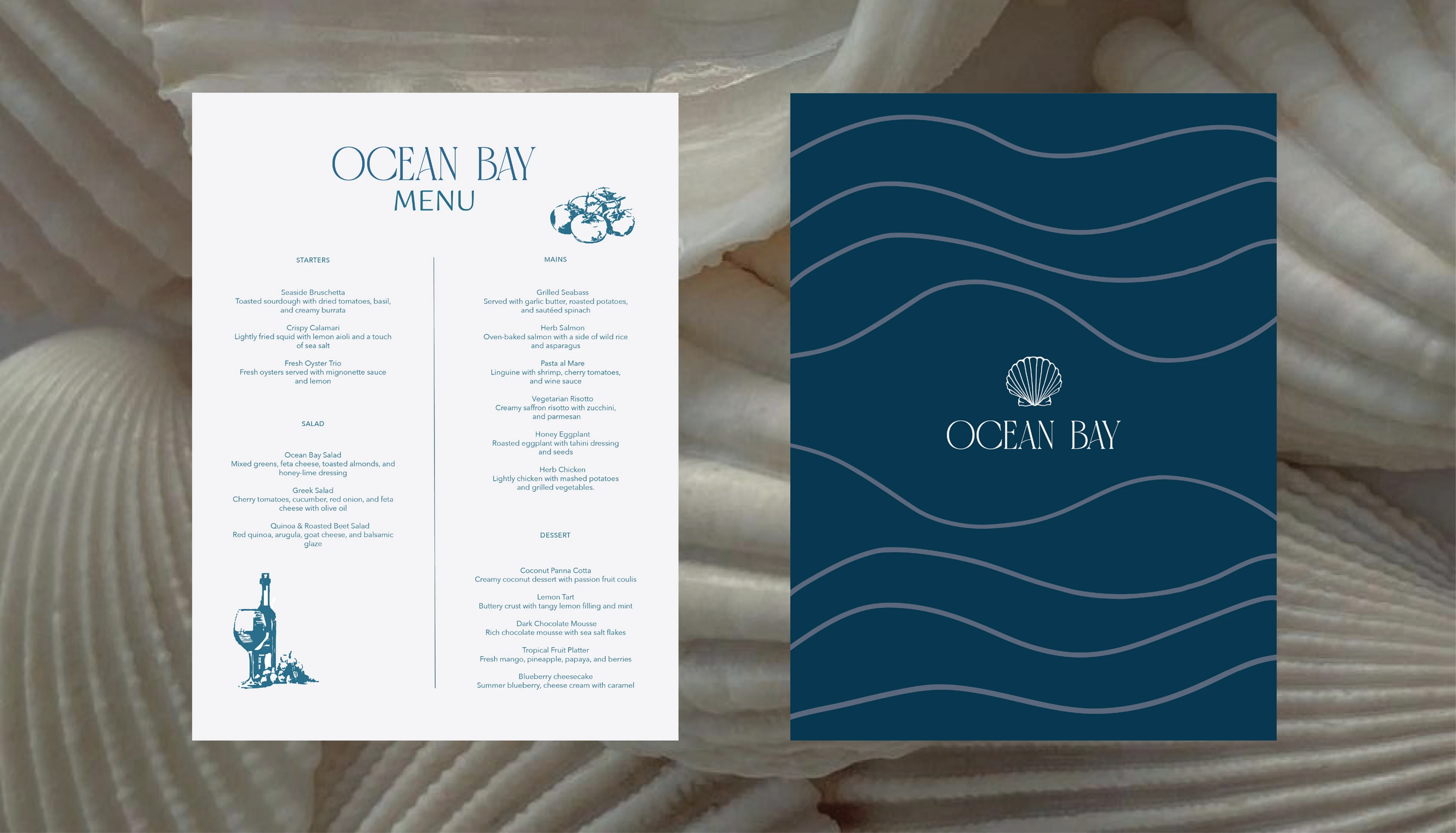 Ocean Bay I Бренд Айдентика — Изображение №7 — Брендинг на Dprofile